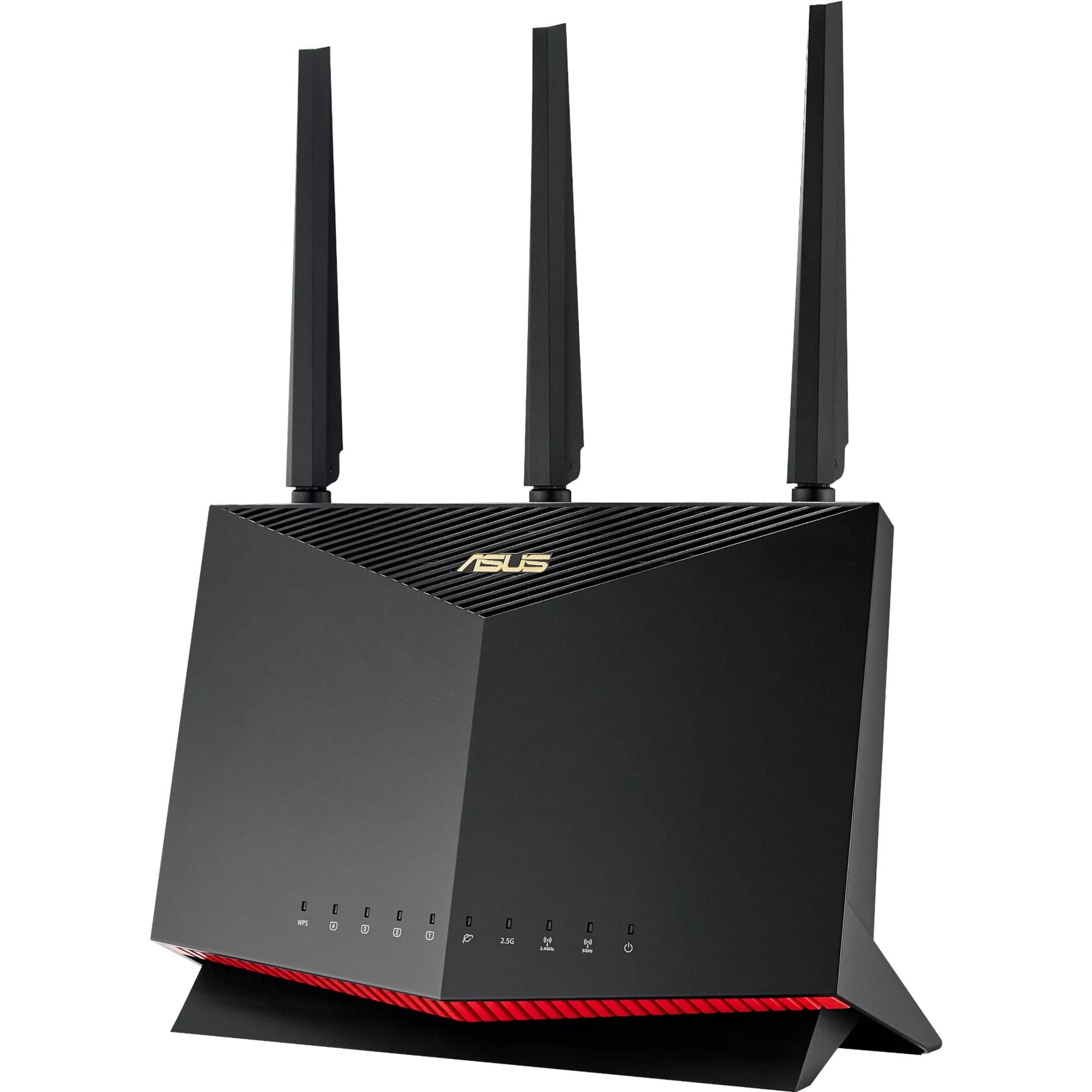 Asus RT-AX86U PRO RT-AX86U Pro Wireless Router, Wi-Fi 6, Dual Band, 2.5 Gigabit Ethernet, Alexa Supported