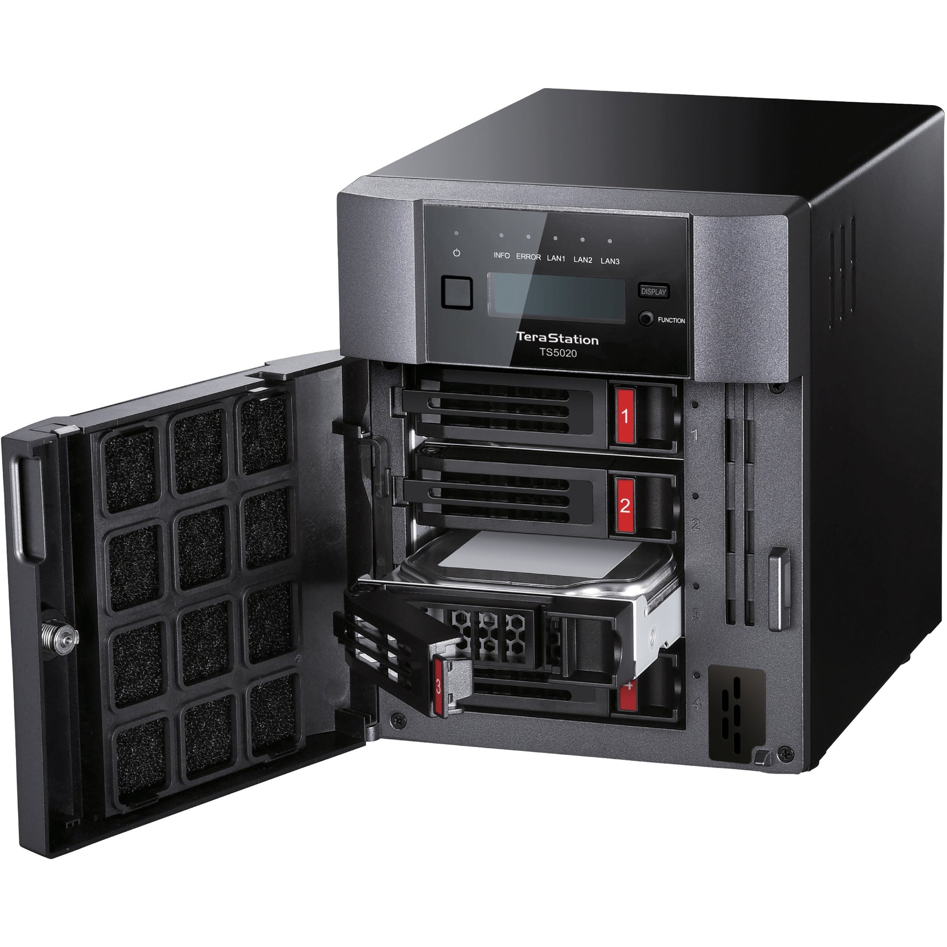 Buffalo TS5420DN4804 TeraStation TS5420DN SAN/NAS Storage System, 48TB Capacity, 10GbE Ethernet