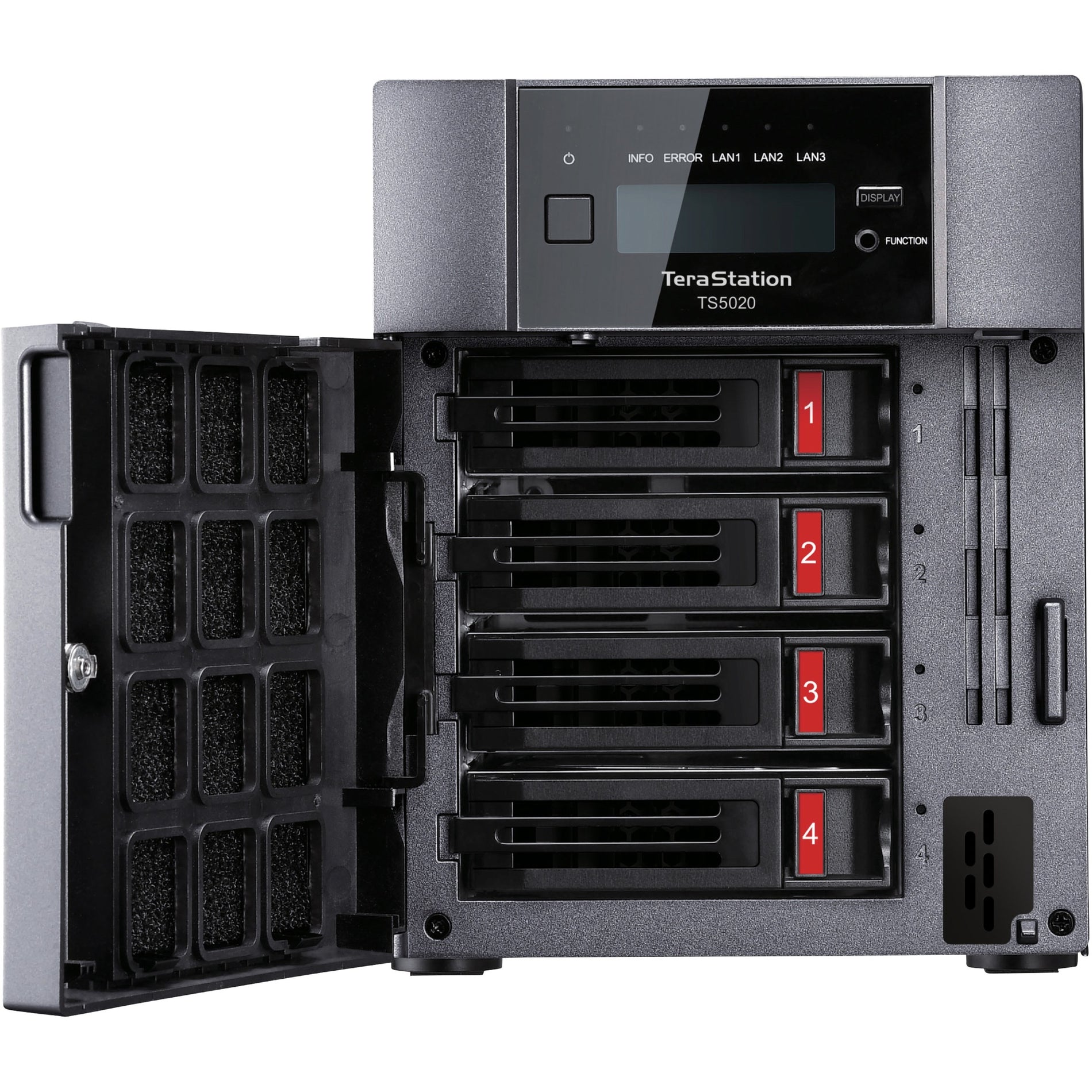 Buffalo TS5420DN4804 TeraStation TS5420DN SAN/NAS Storage System, 48TB Capacity, 10GbE Ethernet