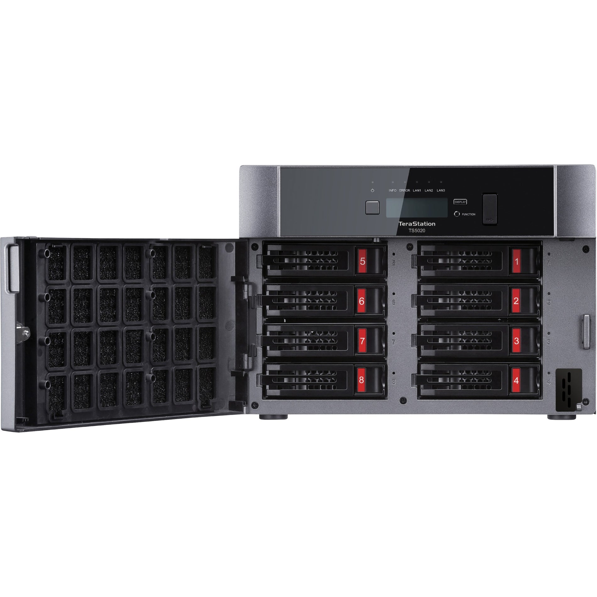 Buffalo TS5820DN9608 TeraStation SAN/NAS Storage System, 96TB Capacity, 10GbE Ethernet