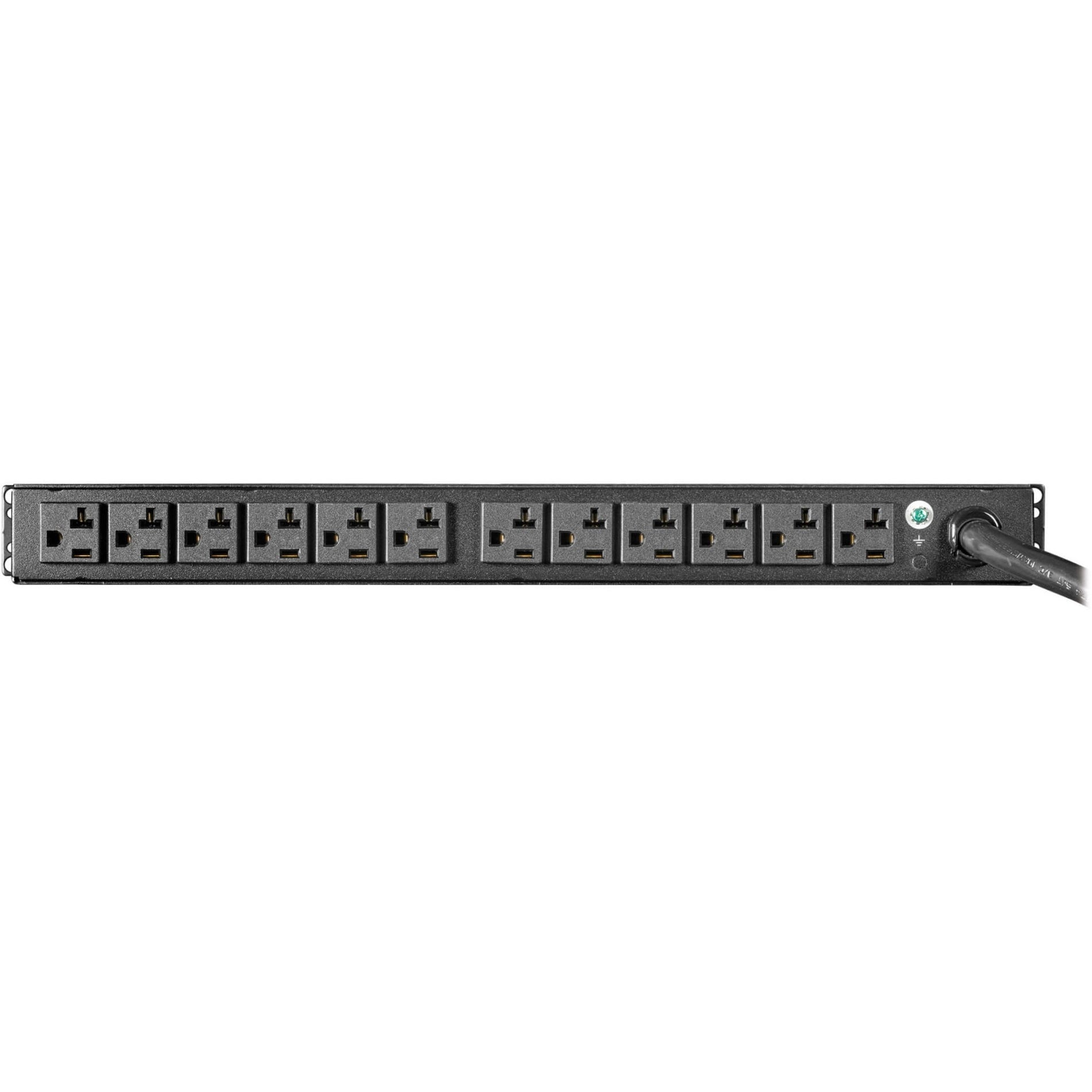 Detailed view of PDU's 12 NEMA 5-15/20R outlets arrangement-alternate-image5