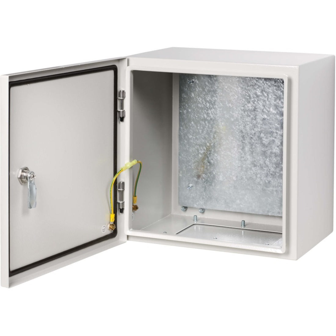 Tripp Lite SRIN414146 Industrial Locking Metal Outdoor Enclosure, NEMA 4, 14x14x6in, Rugged, Heavy Duty