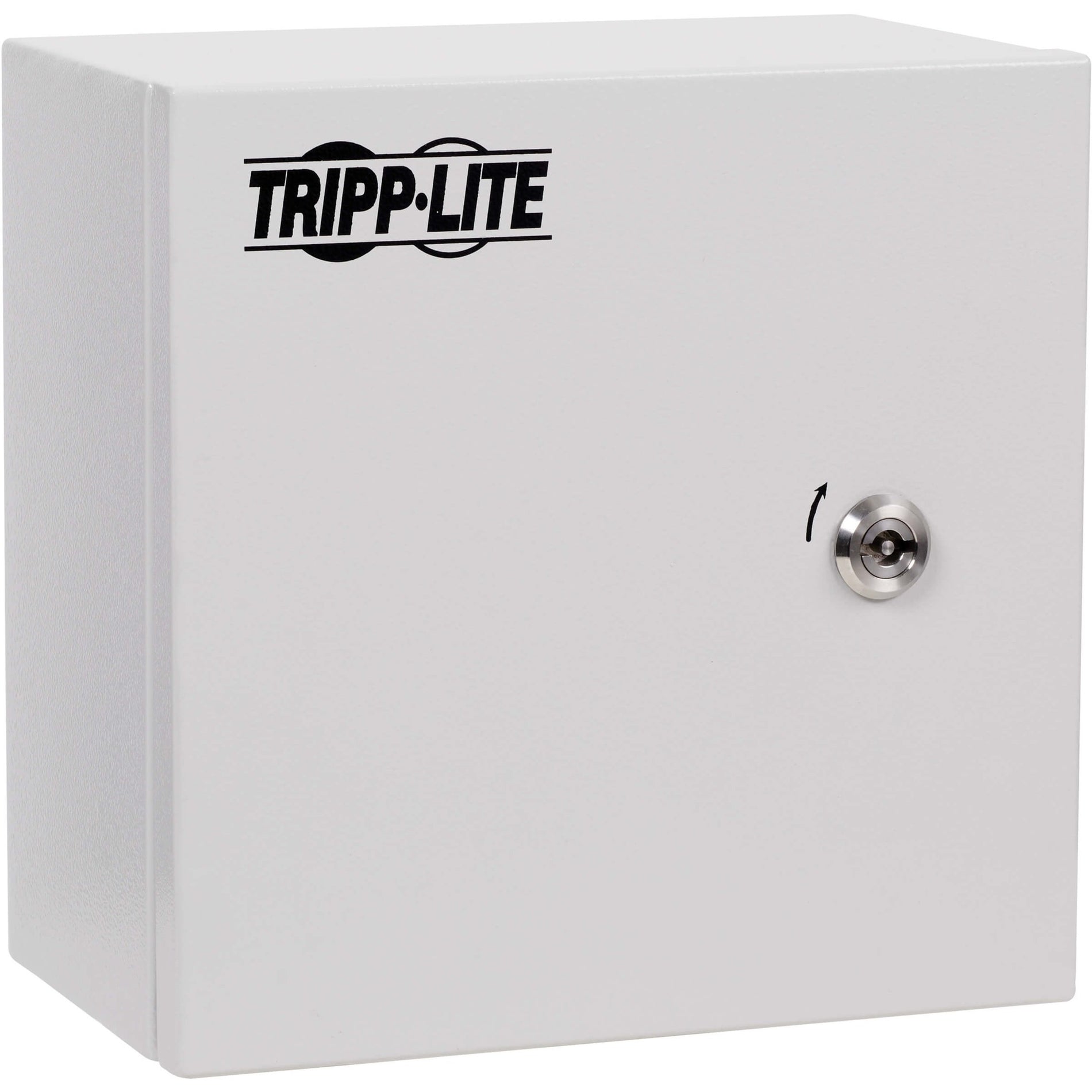 Tripp Lite SRIN4101010 Industrial Locking Metal Outdoor Enclosure, NEMA 4, 10x10x10in, Rugged, Heavy Duty