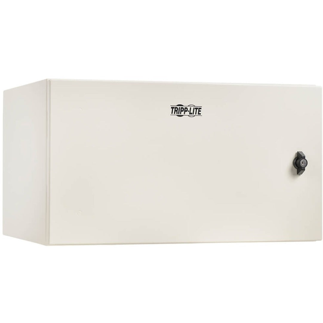 Tripp Lite SRN4G6UDP Industrial Enclosure, Wall Mountable Rack with Lock, 6U 20.5in Deep NEMA 4