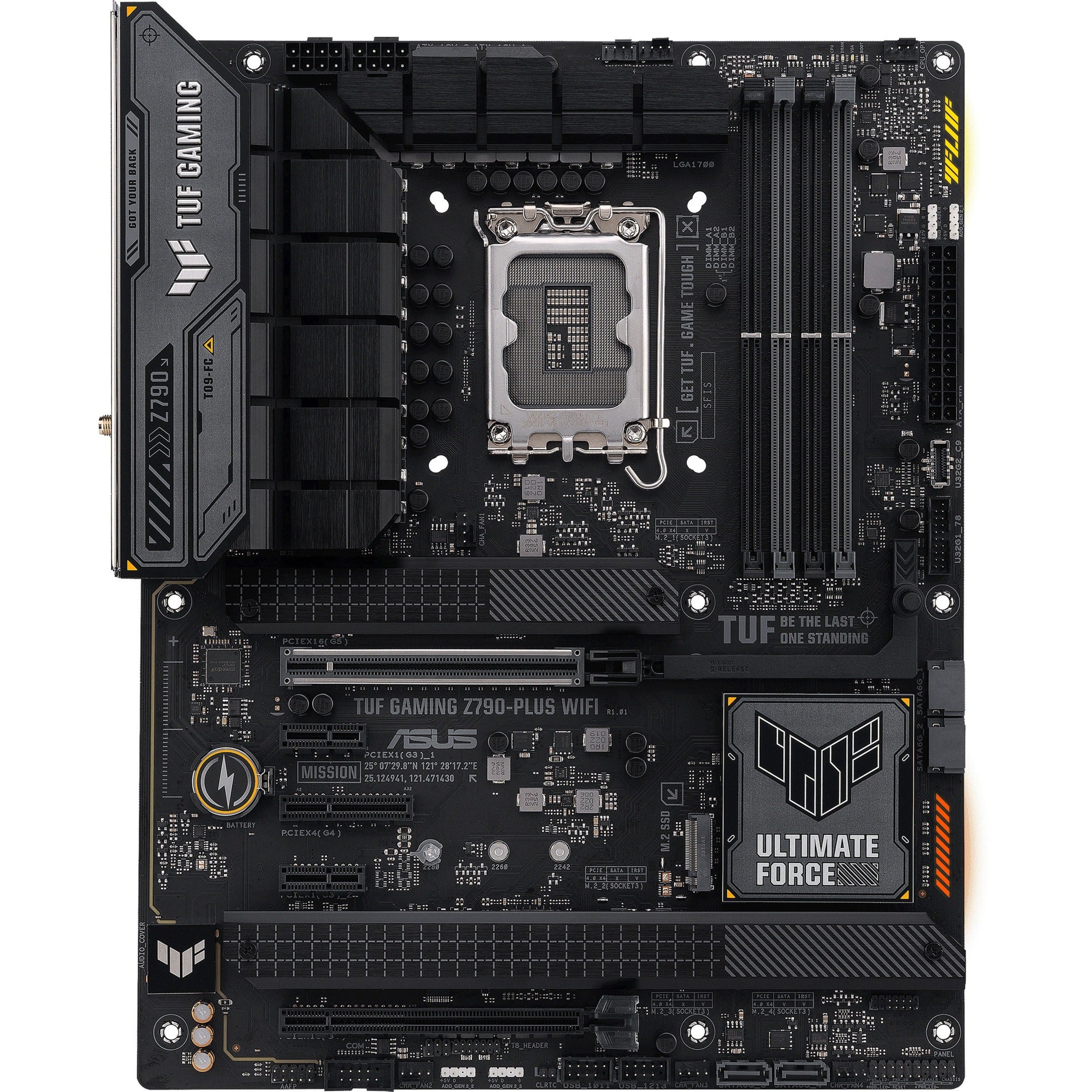 TUF GAMING Z790-PLUS WIFI Gaming Desktop Motherboard - Intel Z790 Chipset, Socket LGA-1700, ATX