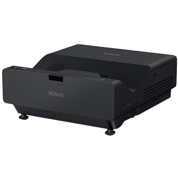 Epson PowerLite 775F 1080p 3LCD Ultra Short Throw Laser Projector, 4100 Lumens, 2,500,000:1 Contrast, Wireless, HDMI, RJ-45, Black - V11HA83120 (3 Year Warranty)