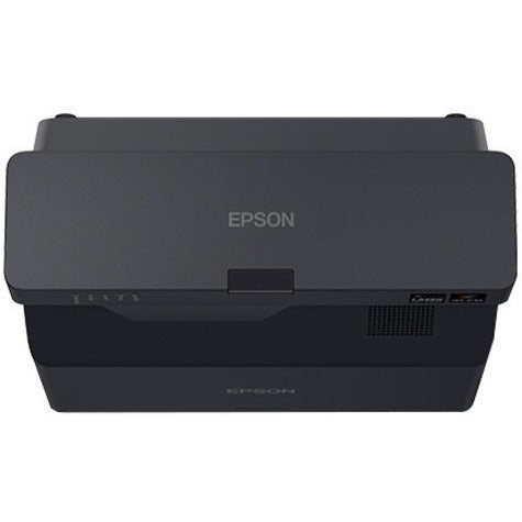 Top view of Epson PowerLite 775F showing build quality and design