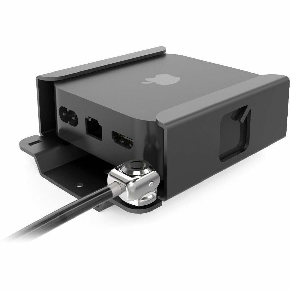 Compulocks ATV EN43 Soporte de seguridad de tercera generación para Apple TV 4K con cerradura de llave ventilación. Marca: Compulocks. Traducir "Compulocks" a "Bloqueos Computarizados".