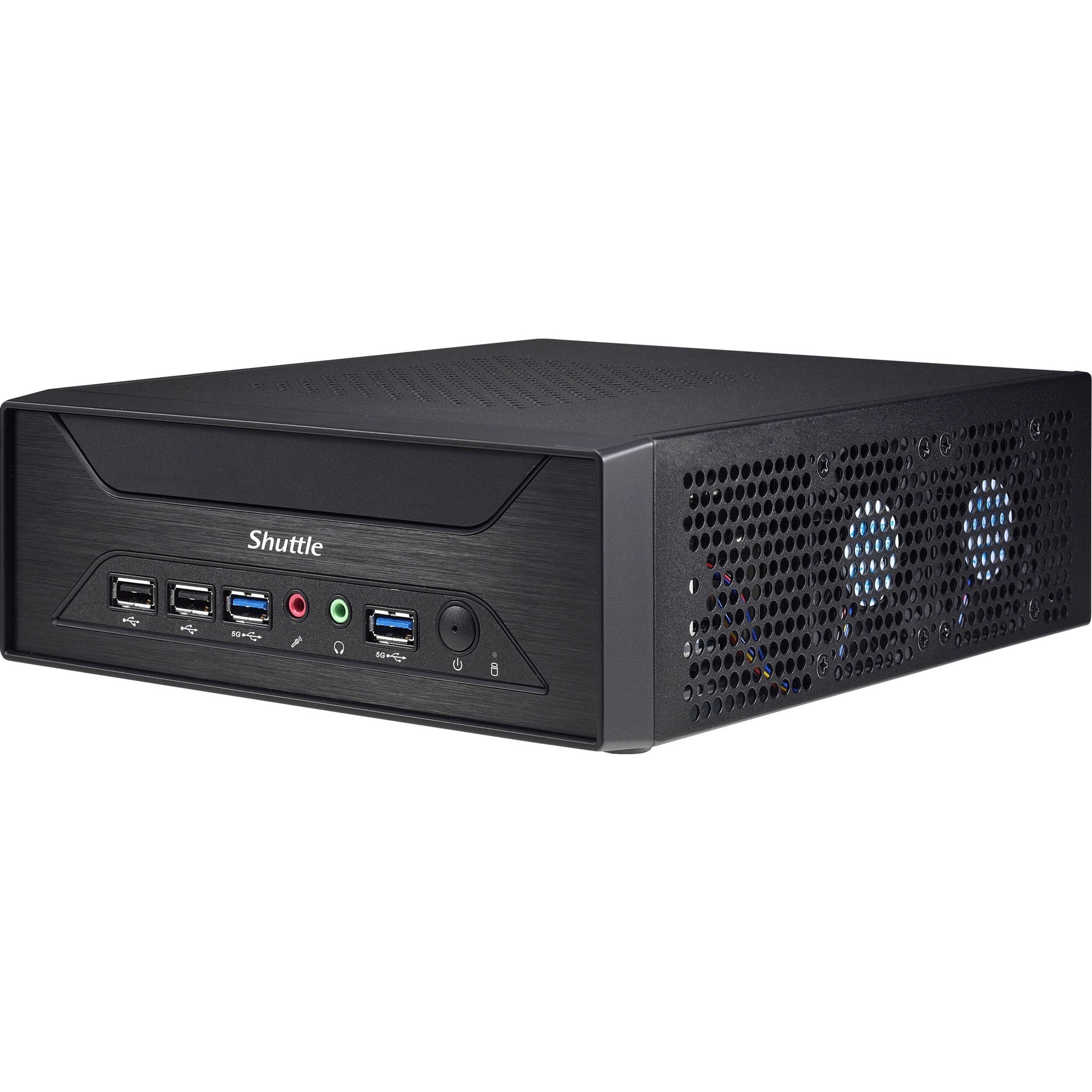 Shuttle XH510G XPC slank Barebone System - Kompakt og kraftfuld Socket LGA-1200 Understøtter Core i7/i3/Celeron/Pentium Gold/Core i9/Core i5 DDR4 SDRAM 64GB RAM HDD/SSD Lagerplads HDMI 8 USB-Porte Gigabit Ethernet ENERGY STAR 8.0