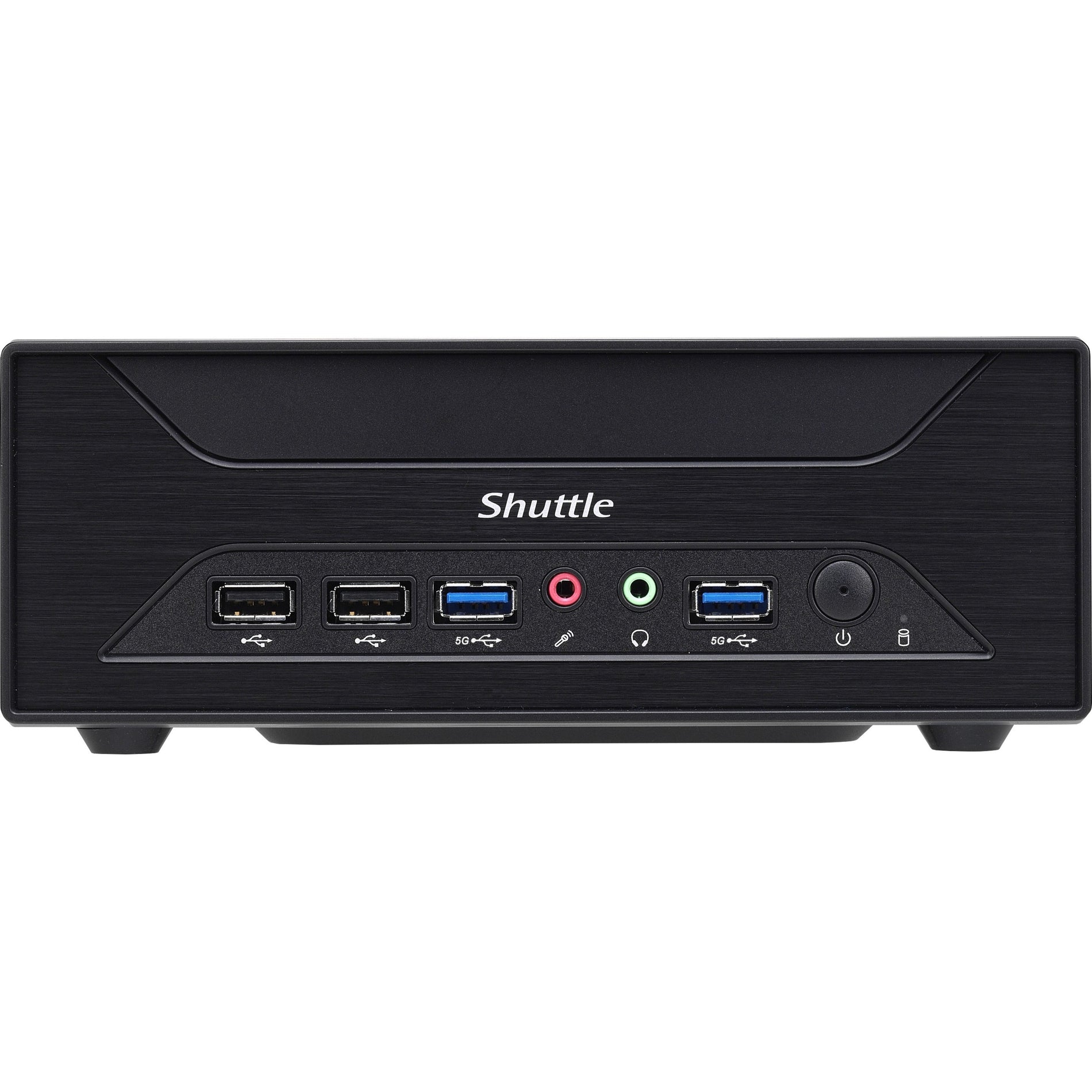 Shuttle XH510G XPC slanke Barebone-systeem - Compact en krachtig Socket LGA-1200 Ondersteunt Core i7/i3/Celeron/Pentium Gold/Core i9/Core i5 DDR4 SDRAM 64GB RAM HDD/SSD opslag HDMI 8 USB-poorten Gigabit Ethernet ENERGY STAR 8.0