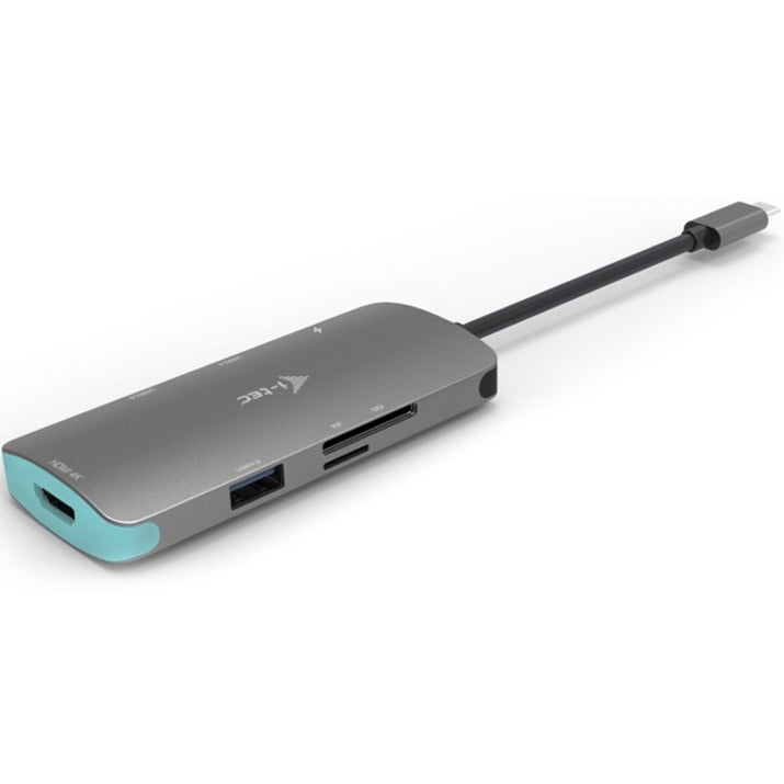 i-tec C31NANODOCKPD USB-C Metal Nano Dock 4K HDMI + Power Delivery 60W, Compact Docking Station for Notebooks, Tablets, PCs, and Smartphones