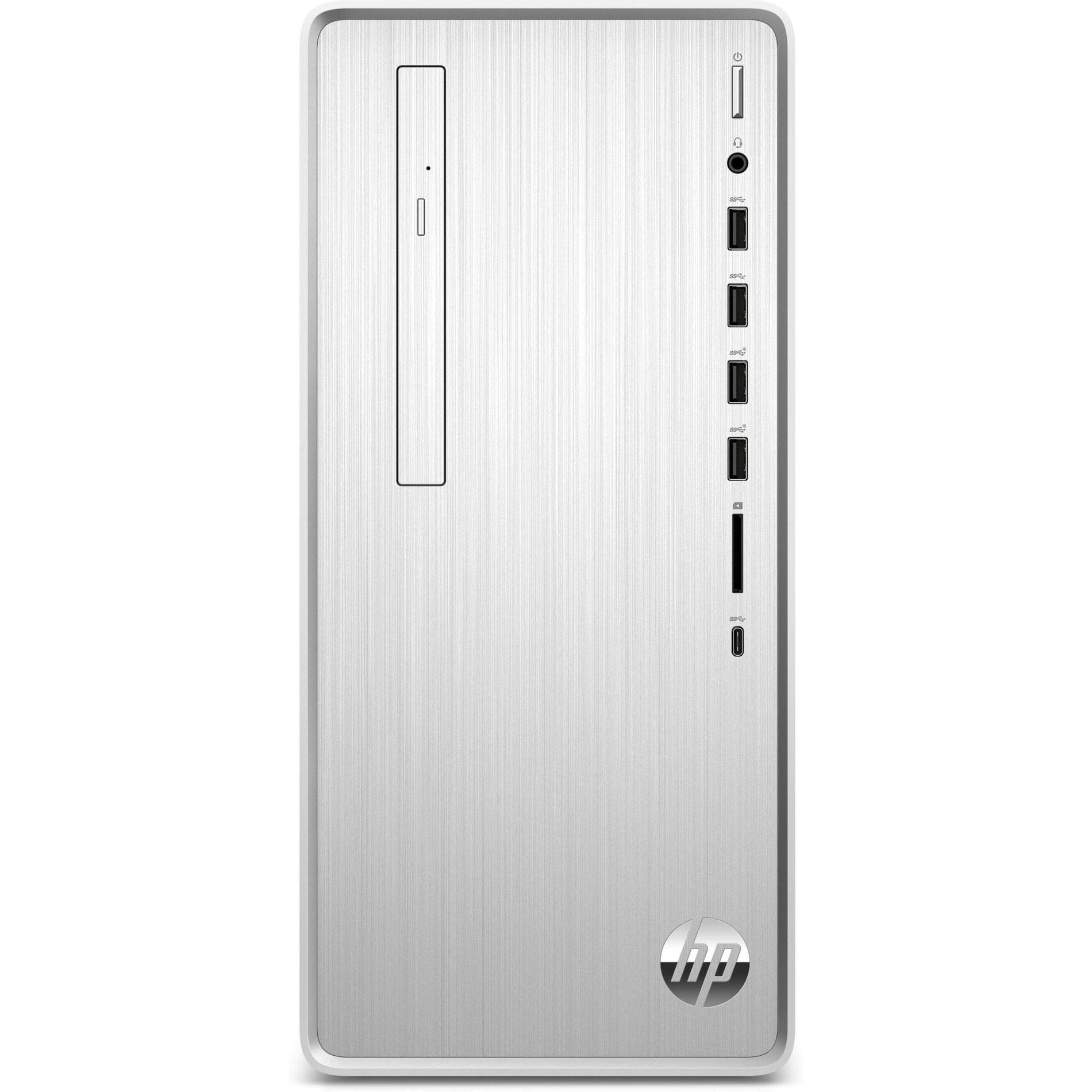 HP Pavilion TP01-3037c Desktop Computer - Intel Core i5 12th Gen i5-12400 Hexa-core (6 Core) 2.50 GHz - 8 GB RAM DDR4 SDRAM - 512 GB M.2 PCI Express NVMe SSD, Snow White Refurbished