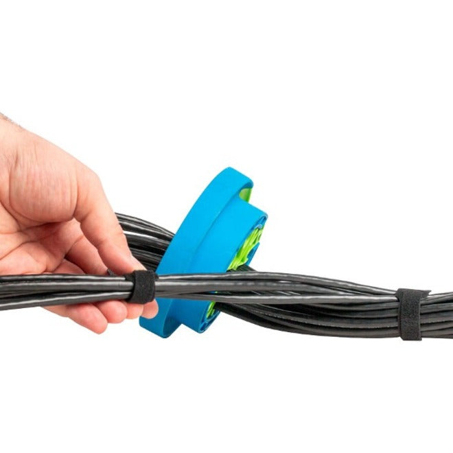Jonard Tools CCB-34 Cable Comb Cable Organizing Tool CAT6A/CAT7, Lifetime Warranty, Green/Blue, Nylon/Zytel, 4.9" Diameter, 6.56 oz