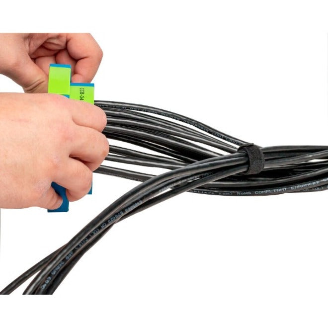 Cable Comb working with pre-bundled network cables