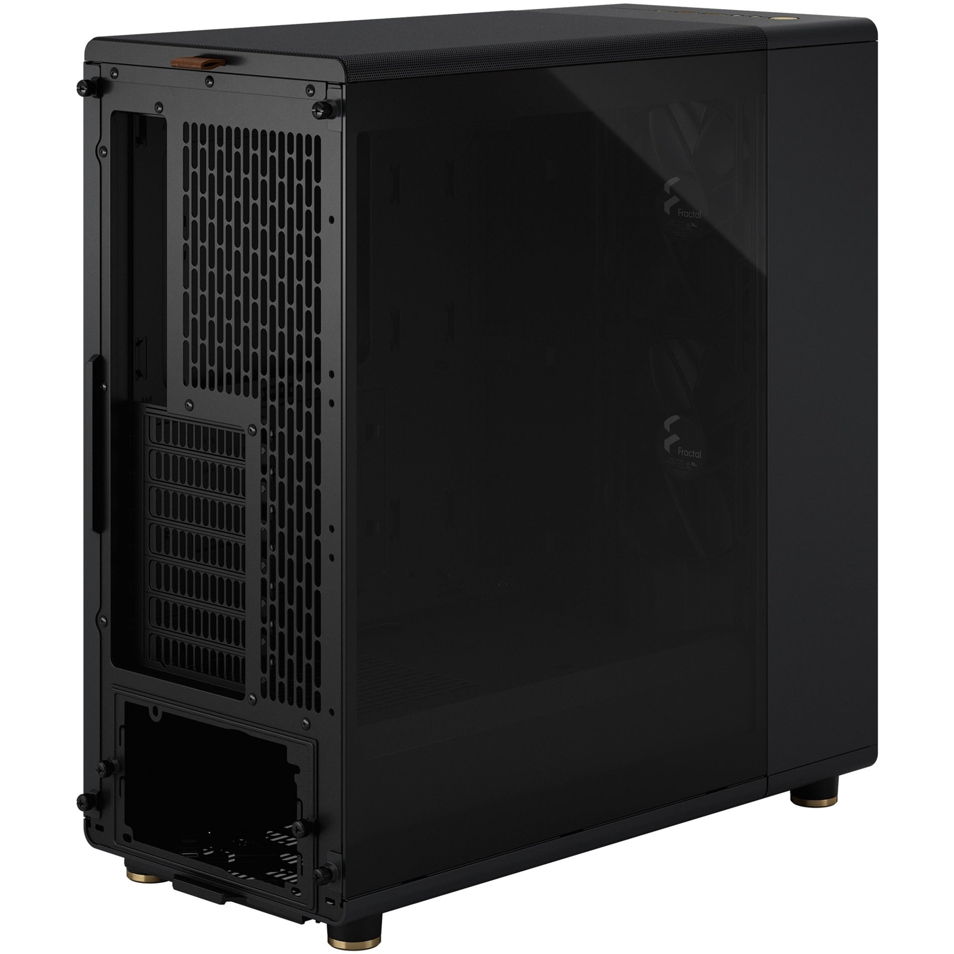 Fractal Design FD-C-NOR1C-02 Boîtier d'ordinateur North Moyenne tour Acier et Verre trempé Noir Charcoal Garantie de 2 ans