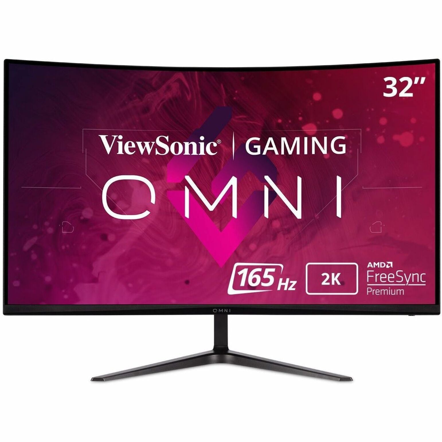 ViewSonic VX3218C-2K 32 Curved QHD Gaming Monitor 165Hz FreeSync Premium Curvo Monitor da gioco QHD da 32 pollici ViewSonic VX3218C-2K 165Hz FreeSync Premium