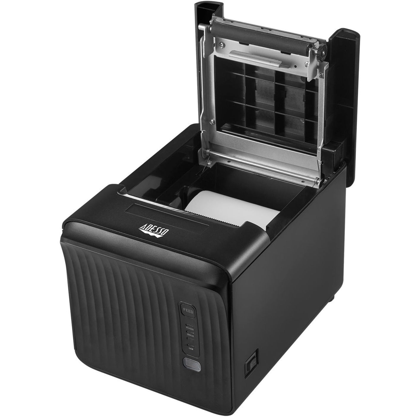 Adesso NUPRINT330 NuPrint 330 Direct Thermal Printer, Compact and Network Interface, 3.15" Print Width, Monochrome, USB and Serial Port, Ethernet, 1 Year Warranty