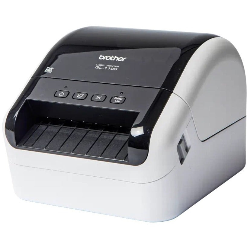 Brother QL-1100C Wide Format Label Printer, Professional Direct Thermal Printer