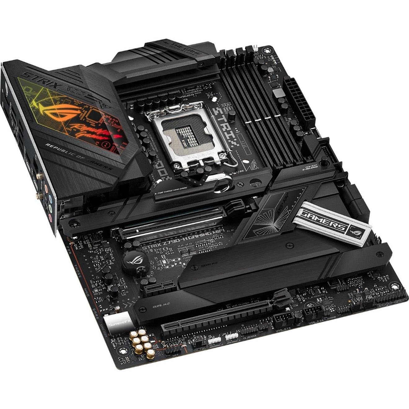 Asus Gaming Desktop Motherboard ROG STRIX Z790-H GAMING WIFI, Intel Z790 Chipset, LGA-1700, ATX