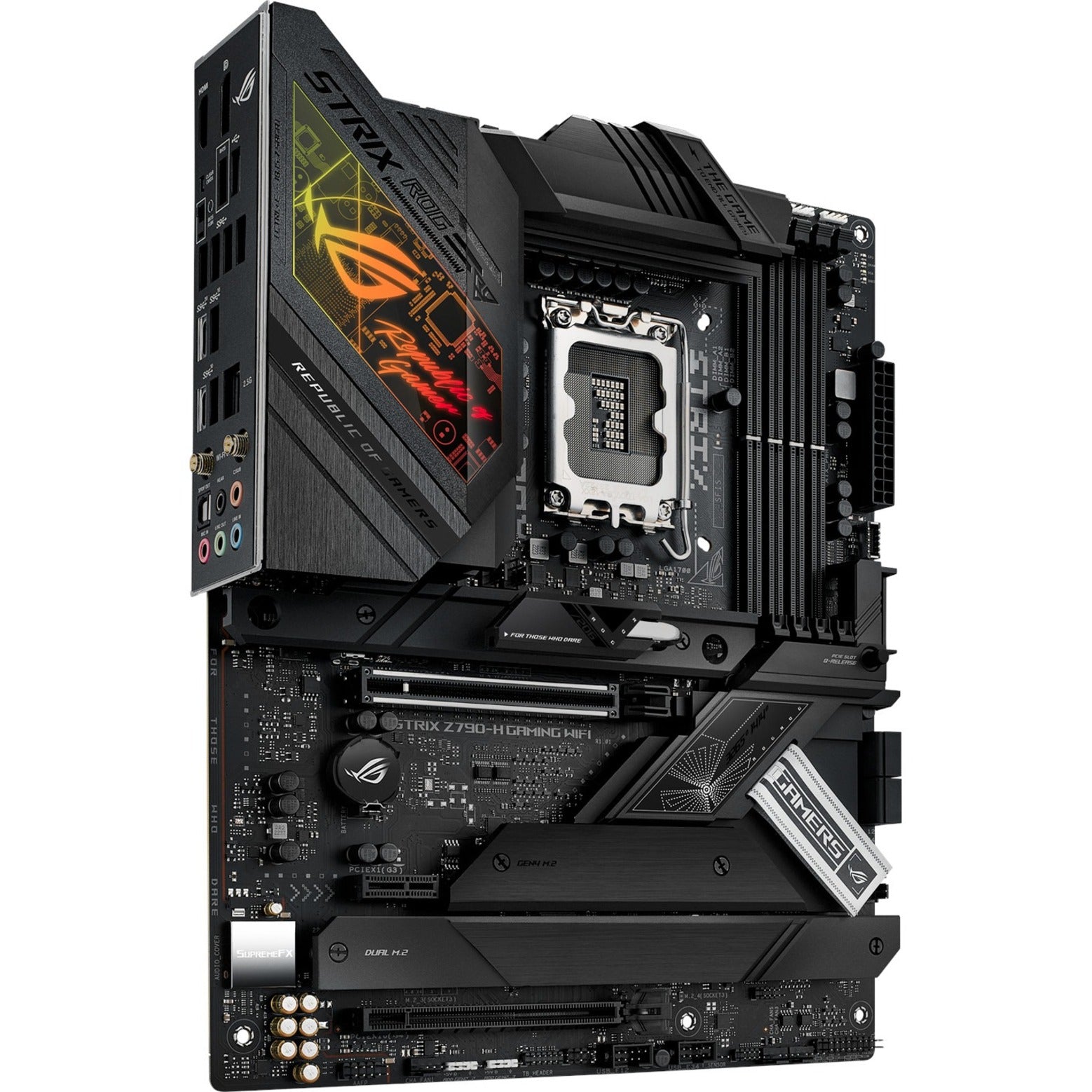 Asus Gaming Desktop Motherboard ROG STRIX Z790-H GAMING WIFI, Intel Z790 Chipset, LGA-1700, ATX