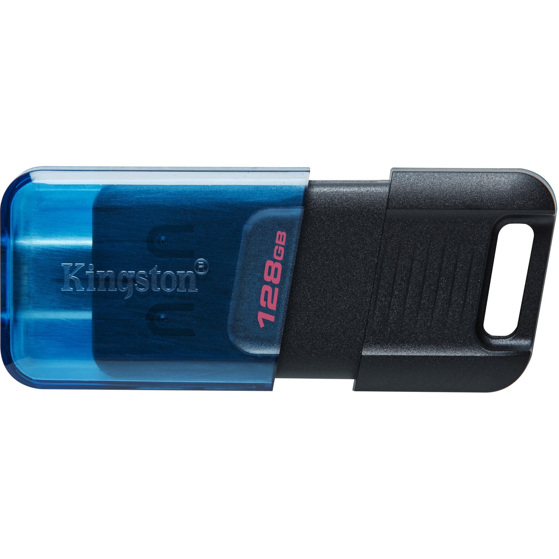 Kingston DT80M/128GB DataTraveler 80 M 128GB USB-C Flash Drive 5 Jaar Garantie 200 MB/s Overdrachtssnelheid