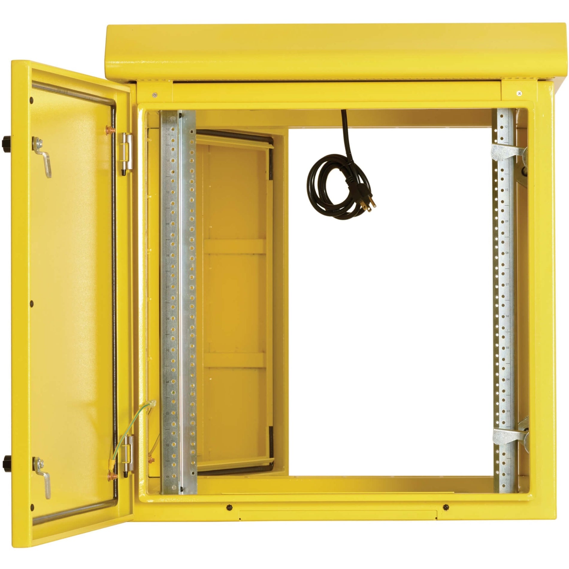 Tripp Lite SRN3RY12US SmartRack Industrial Enclosure, Wall Mountable, 12U Rack Height, Yellow