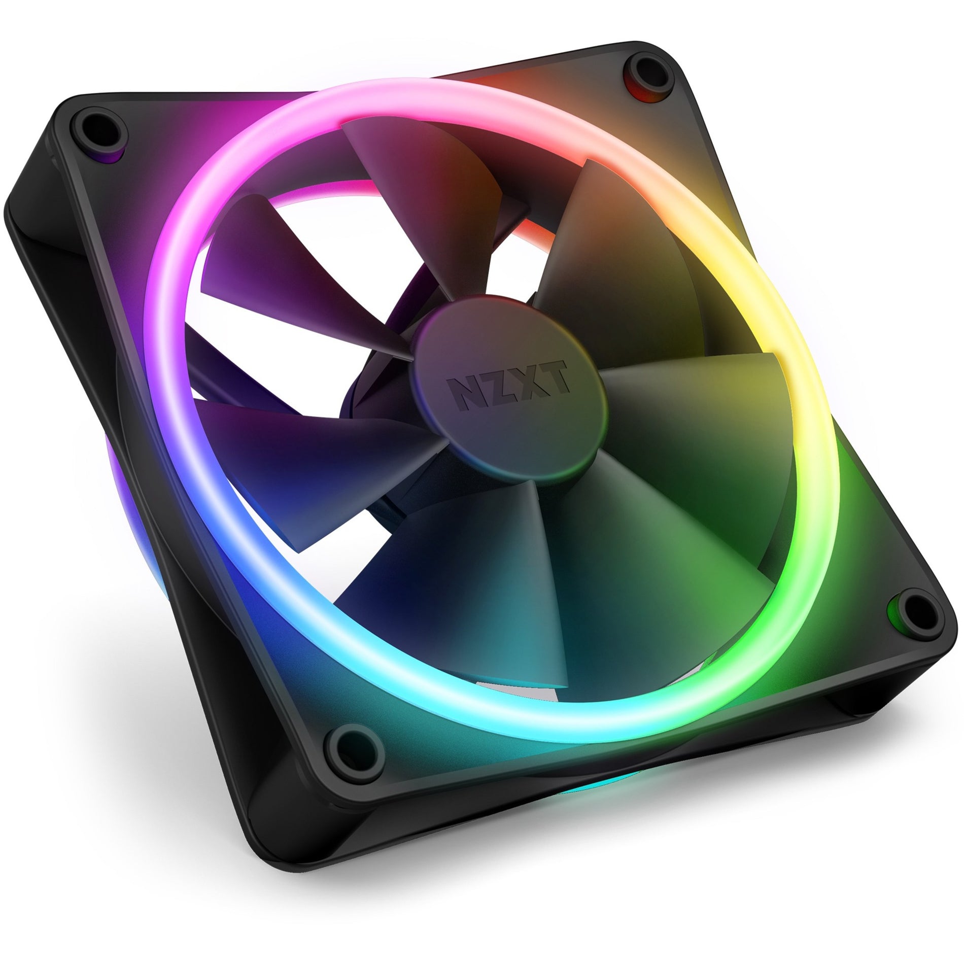 NZXT F120 RGB DUO RF-D12SF-B1 Cooling Fan - 1 Pack – Network Hardwares