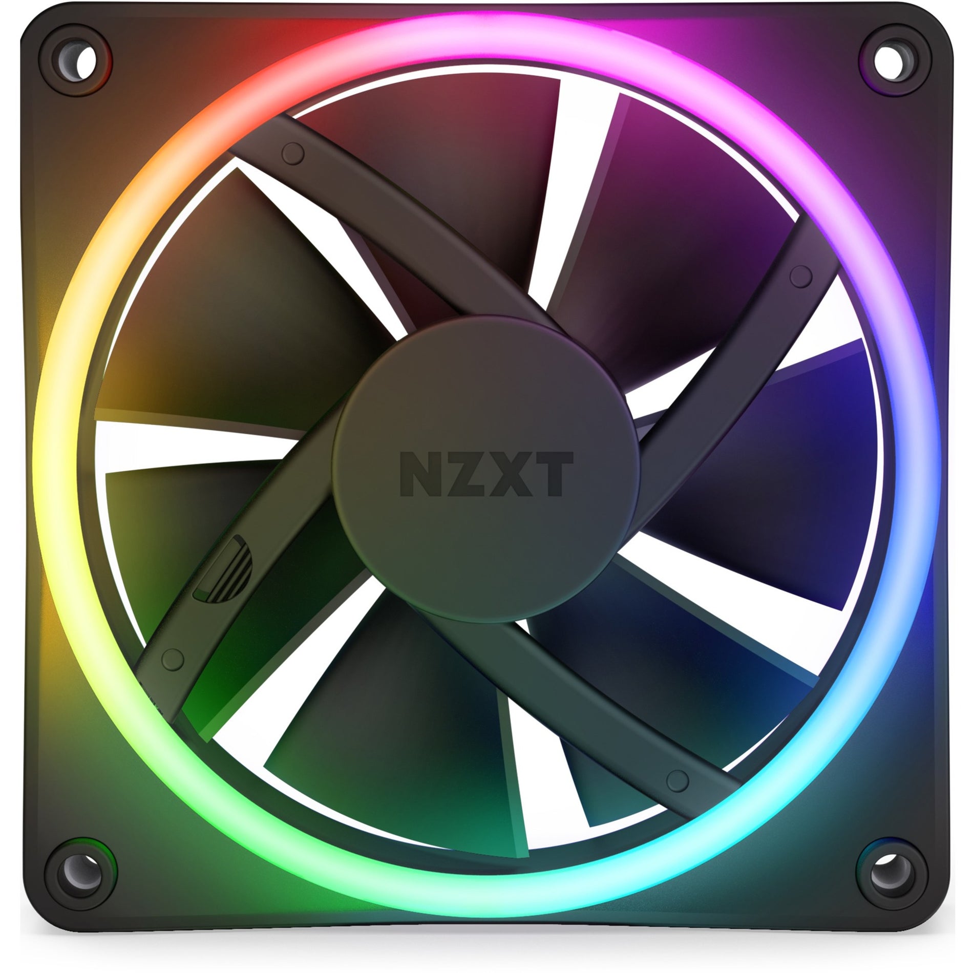 NZXT RF-D12SF-B1 F120 RGB DUO Cooling Fan, High Airflow, Fluid