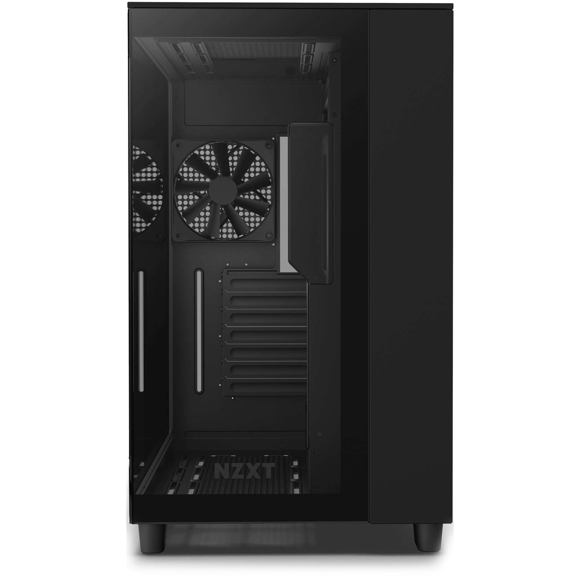 NZXT CM-H91FB-01 H9 Flow Dual-Chamber Mid-Tower Airflow Case, Improved Cooling and Easy Installation