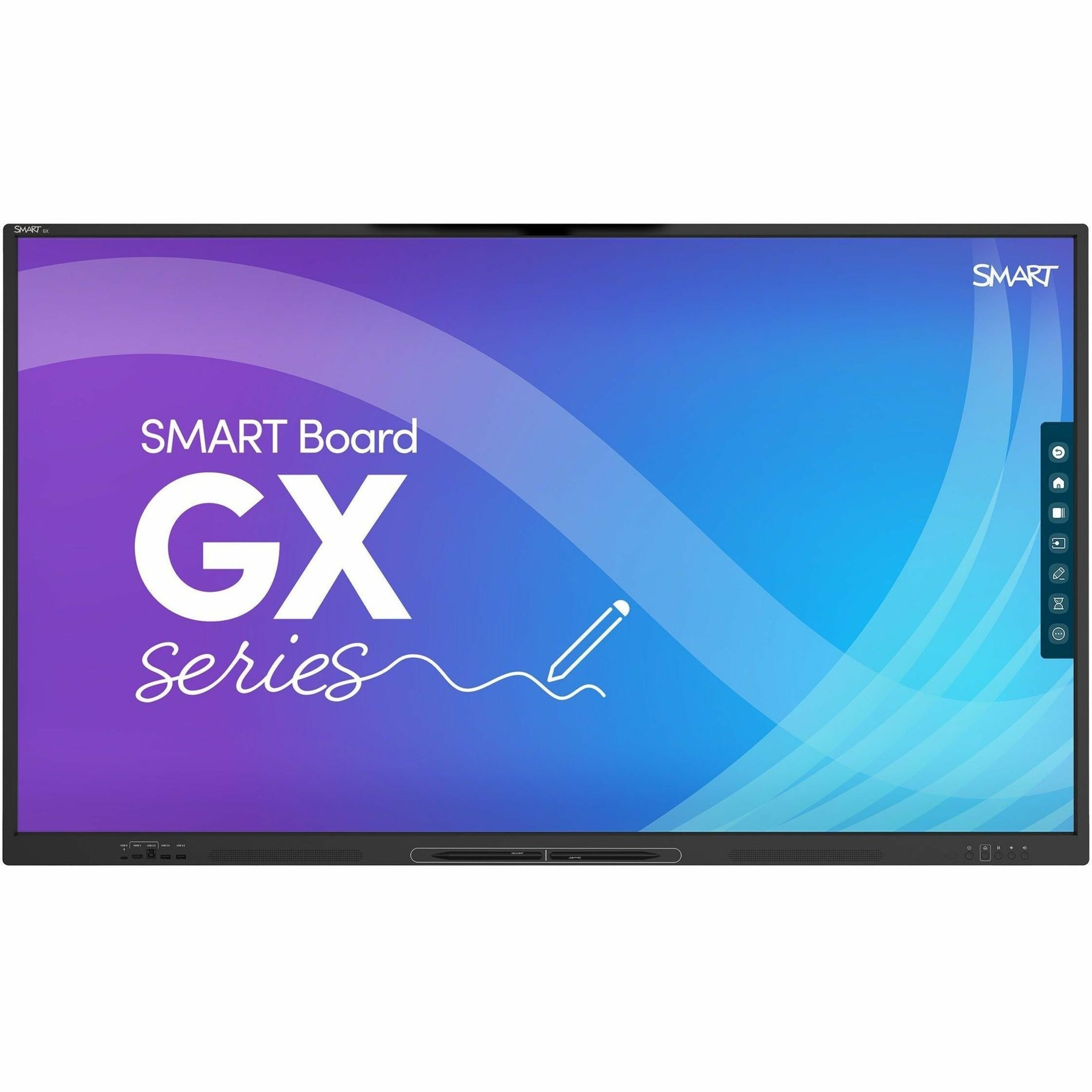 SMART Board SBID-GX165-V2 GX065-V2 Collaboration Display, 86 4K UHD LCD,  Android 11, 20W Speakers