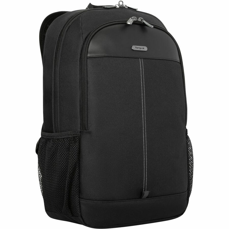 Angular view of Targus Classic Notebook Backpack design