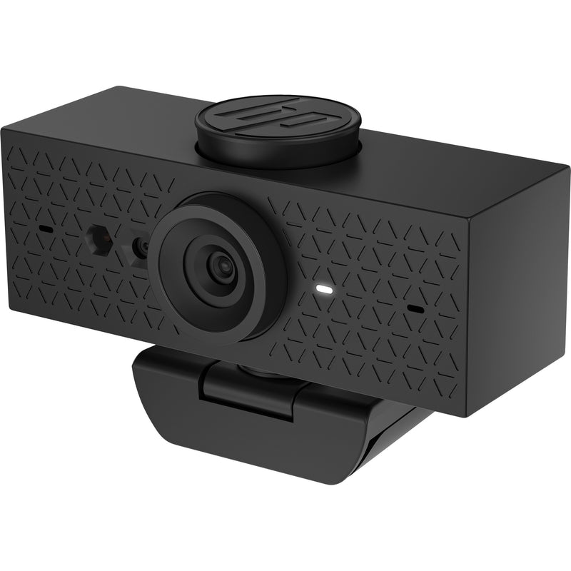 Front view of HP 625 FHD Webcam emphasizing lens and image quality features