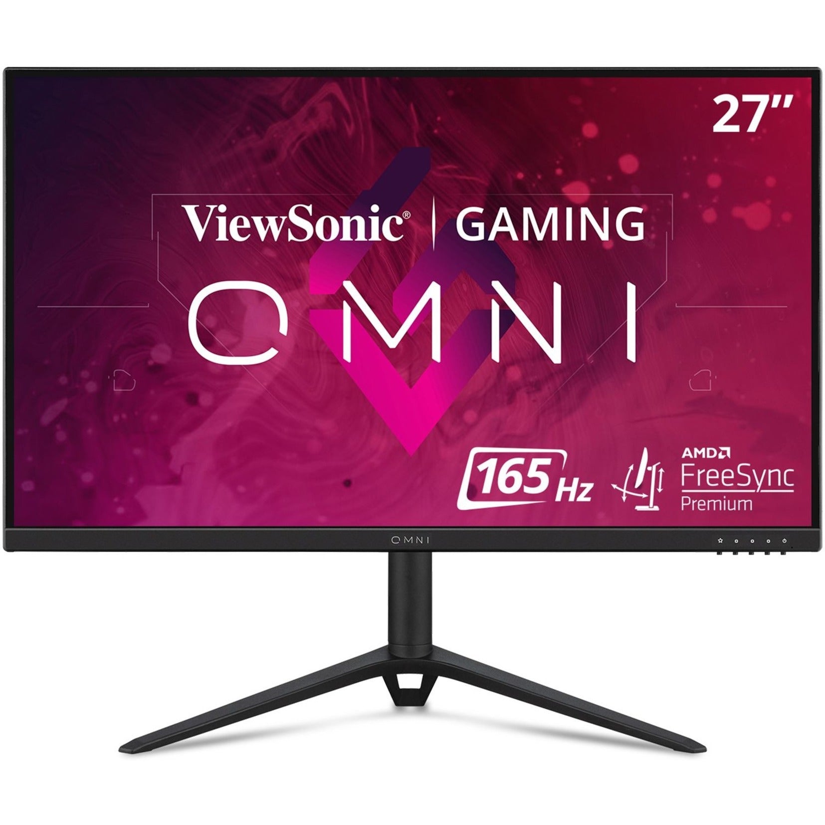 ViewSonic VX2728J 27 OMNI 1080p شاشة ألعاب مع AMD FreeSync Premium، 165Hz، تصميم مريح