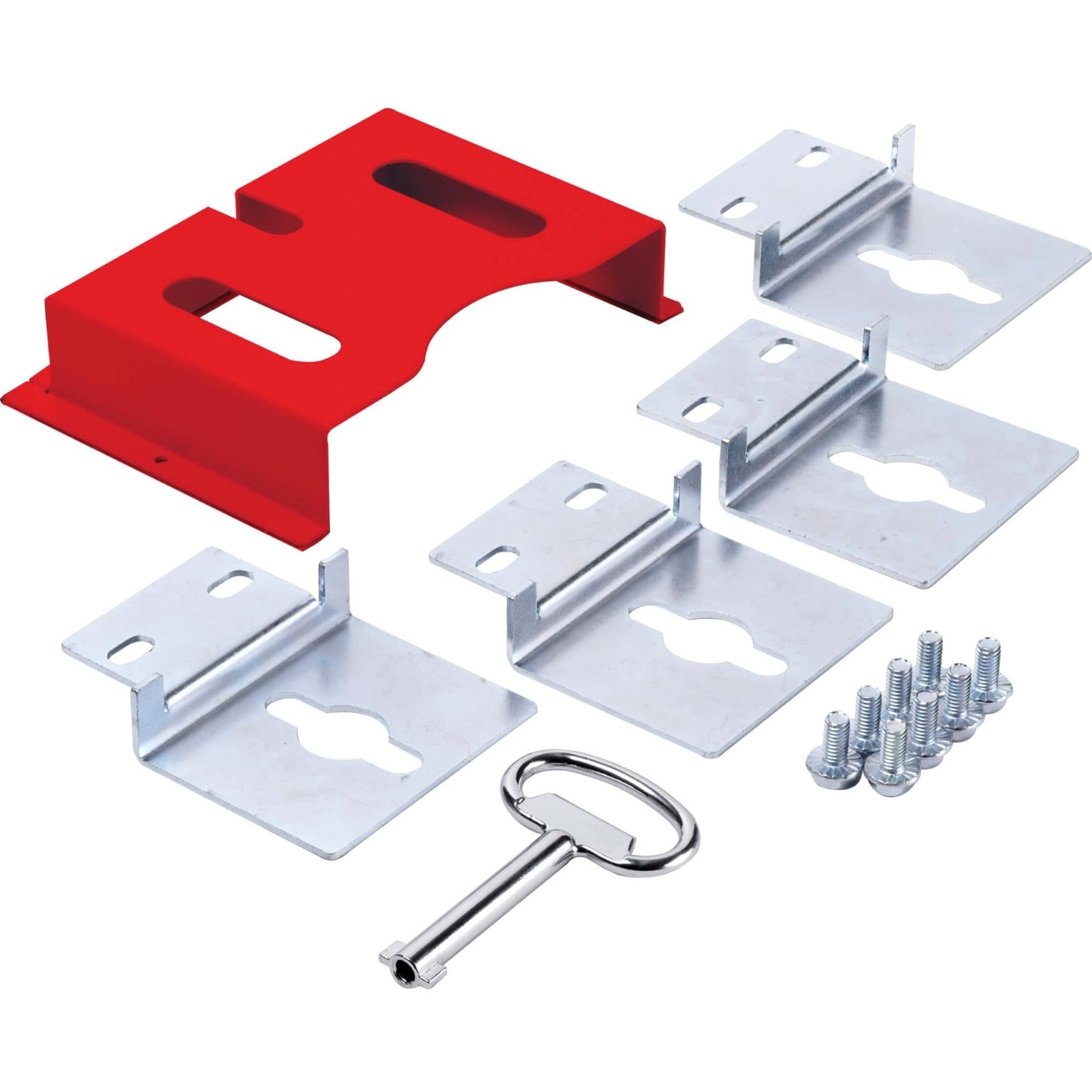 Layout of SmartRack enclosure mounting hardware and components-alternate-image10