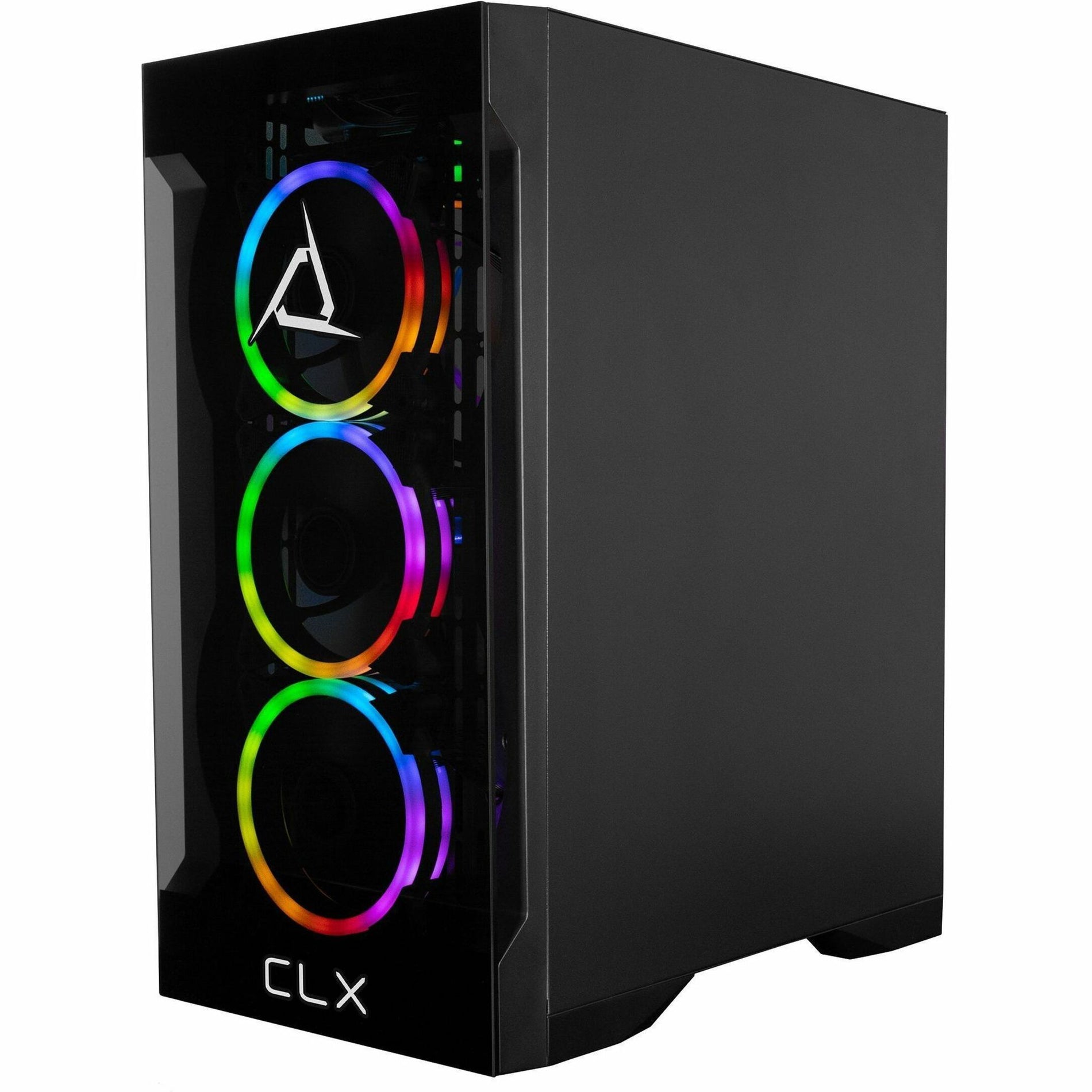 CLX TGMSETRTH2904BM Gaming Desktop Computer - Liquid Cooled AMD Ryzen 9 7900X 4.7GHz 12-Core Processor, 32GB DDR5 Memory, GeForce RTX 3080 10GB GDDR6X Graphics, 500GB SSD, 4TB HDD, WiFi, Windows 11 Home 64-bit