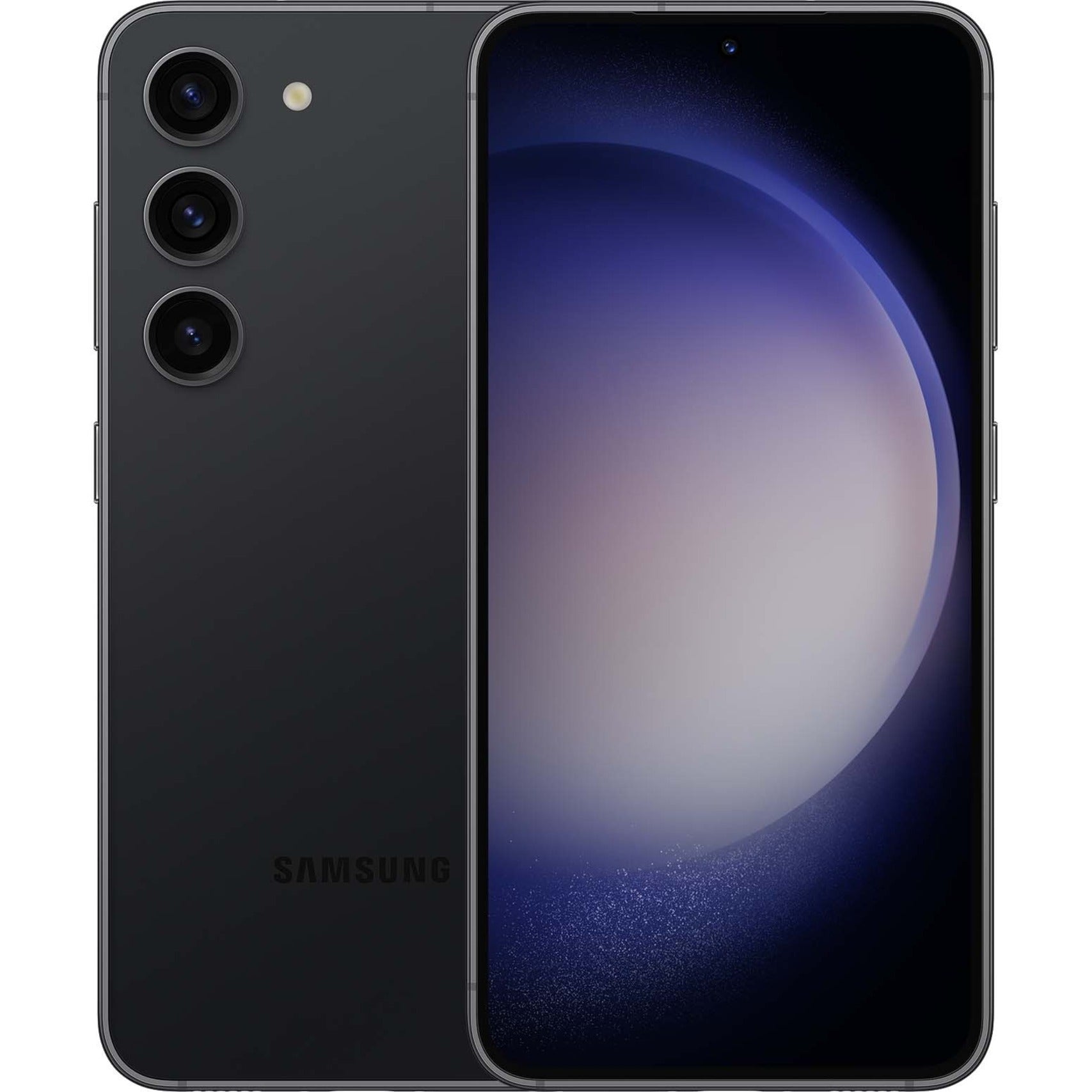 Samsung SM-S916UZKAXAA Galaxy S23+ 256GB Unlocked Smartphone, Phantom Black, 6.6" Dynamic AMOLED, 8GB RAM, 12MP Camera, Android 13