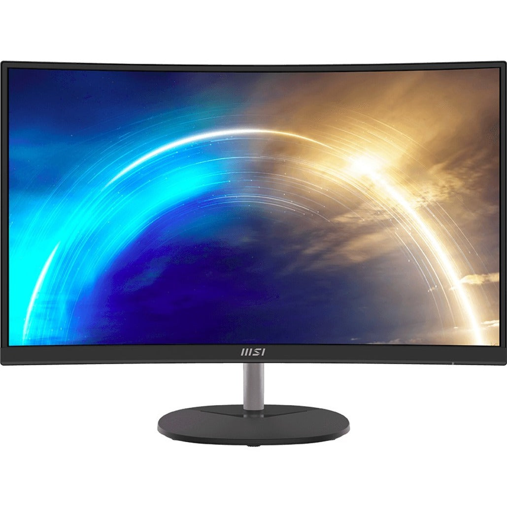 MSI PROMP271CA Pro MP271CA 27" Full HD Curved Screen LCD Monitor, 1500R Curvature, 1ms MPRT, 75Hz Refresh Rate, HDMI/DisplayPort, Black