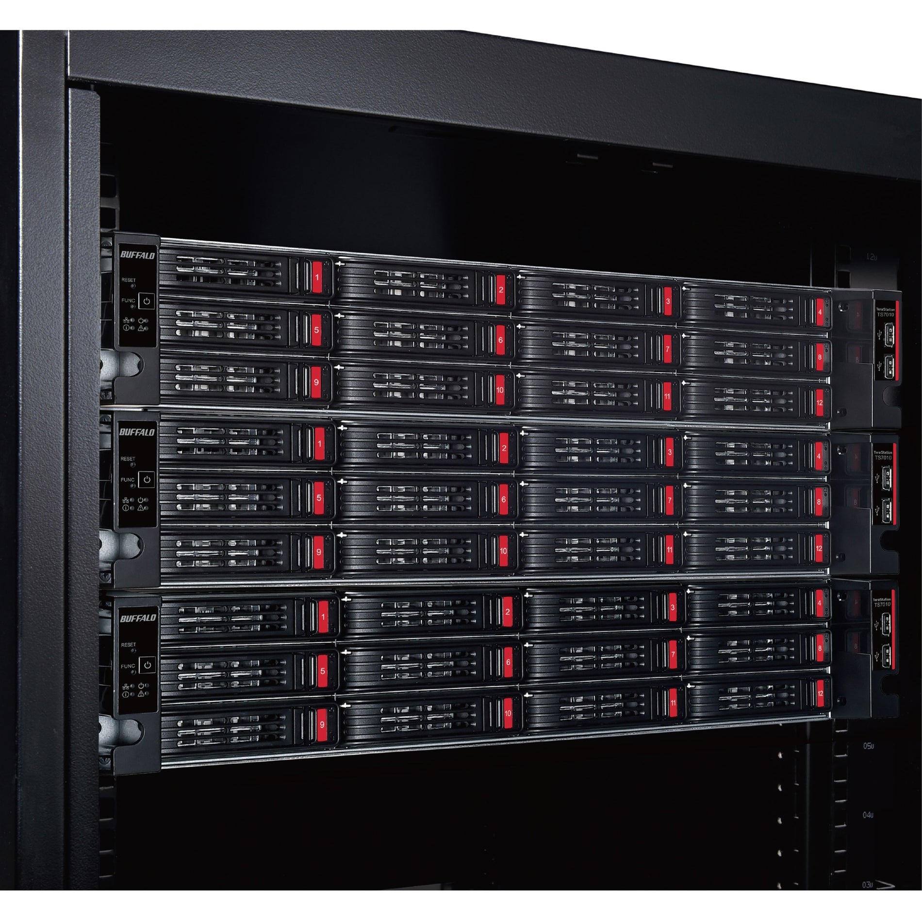 Buffalo TS71210RH4804 TeraStation 71210RH SAN/NAS Storage System, 48TB Capacity, 10Gb Ethernet