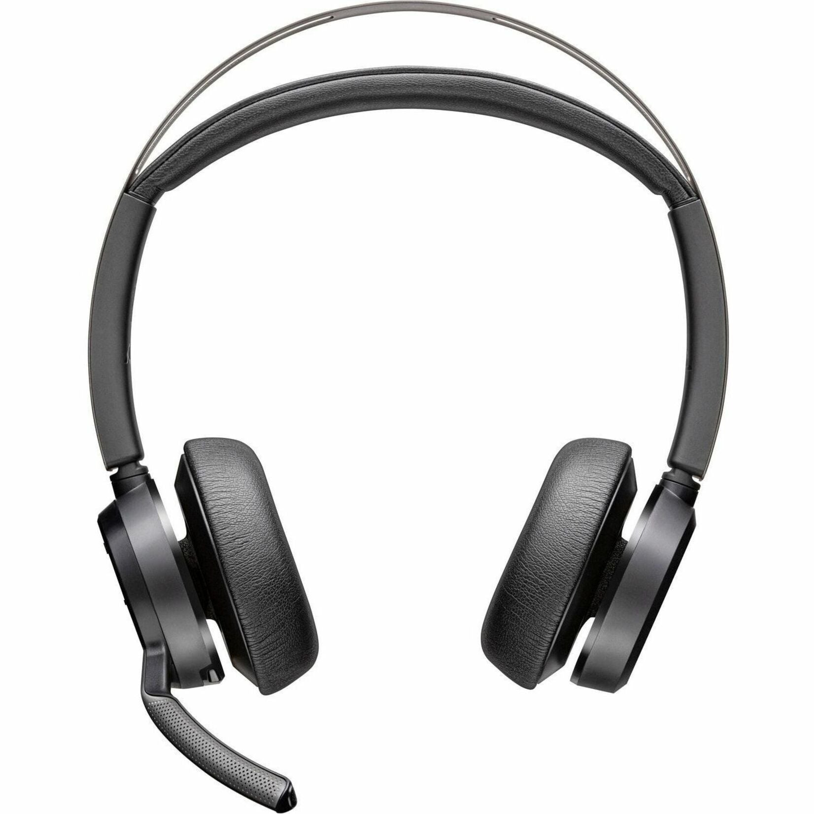 Poly 77Y90AA Voyager Focus 2-M Microsoft Teams Certified With Charge Stand Headset On-Ear USB Type C 2 Year Warranty Boom Microphone Noise Cancelling Lithium Ion Battery 20 Hour Talk Time 