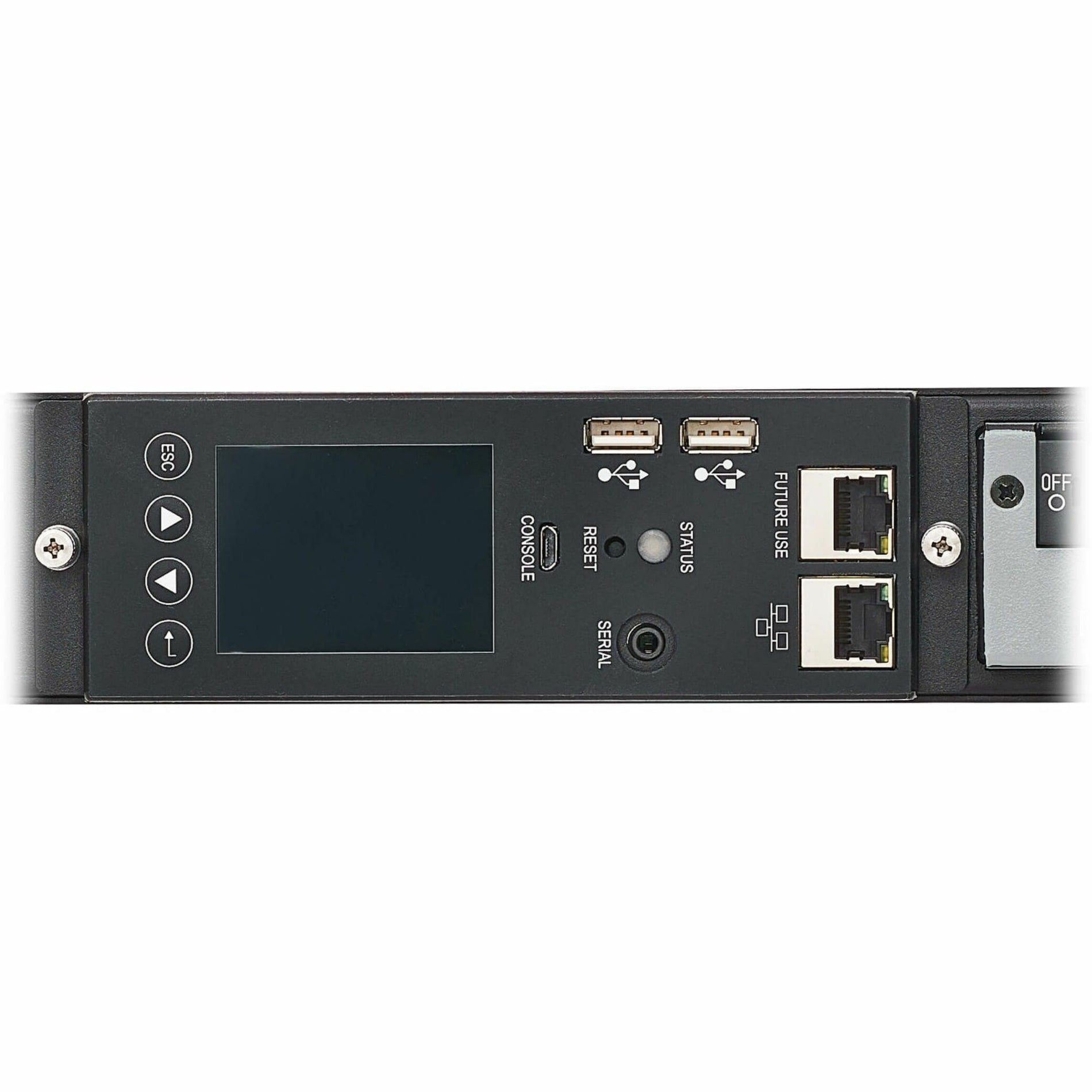 Close-up of PDU management interface and connectivity options-alternate-image6