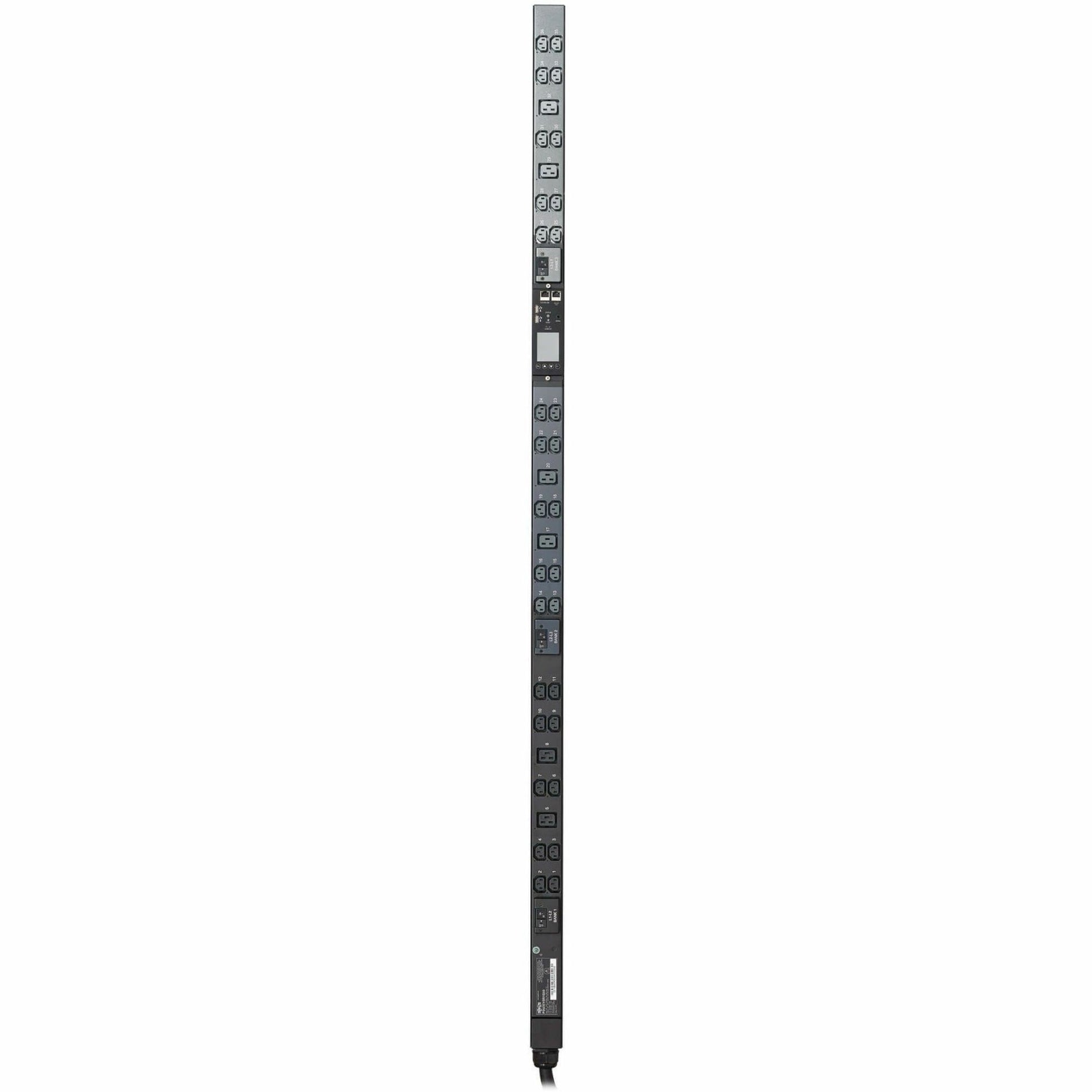 Vertical view of PDU showing outlet arrangement and numbering system-alternate-image2