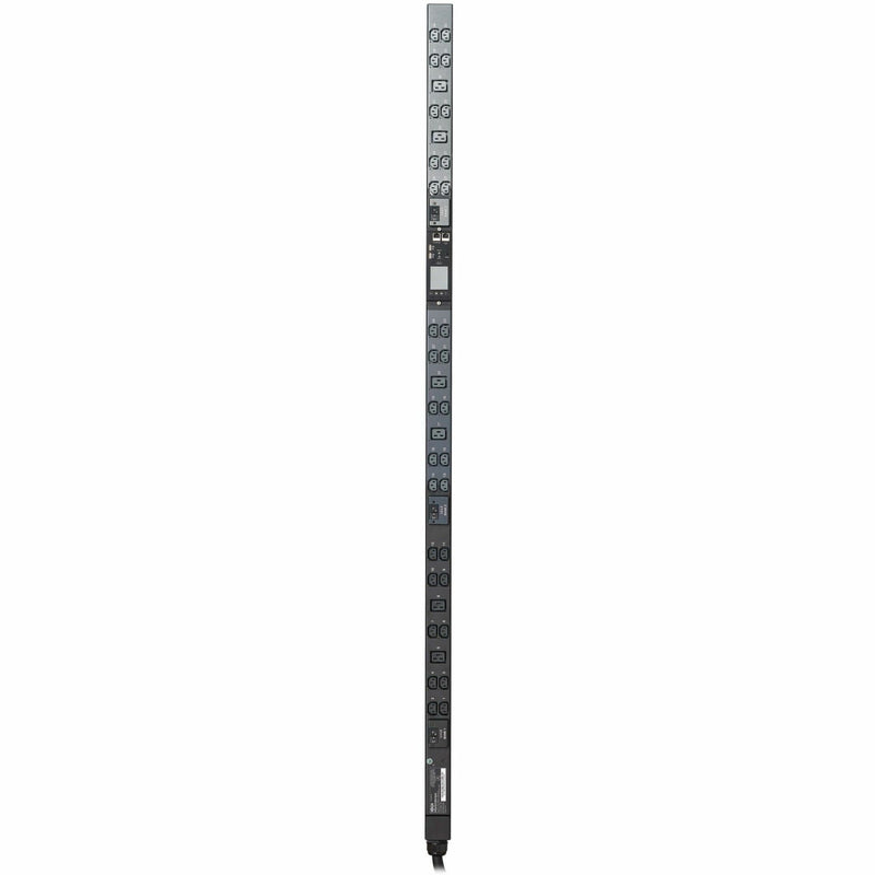 Vertical view of PDU showing outlet arrangement and numbering system