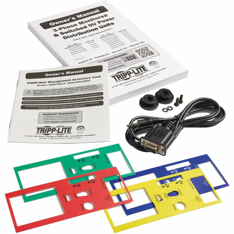 Installation accessories and documentation package