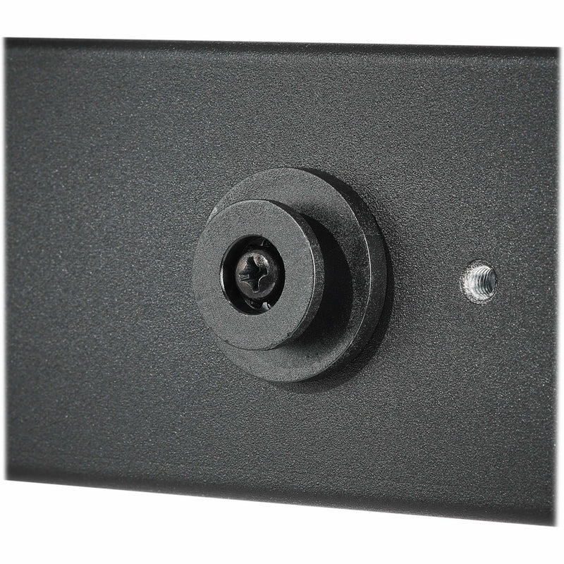 Close-up of PDU mounting button and interface