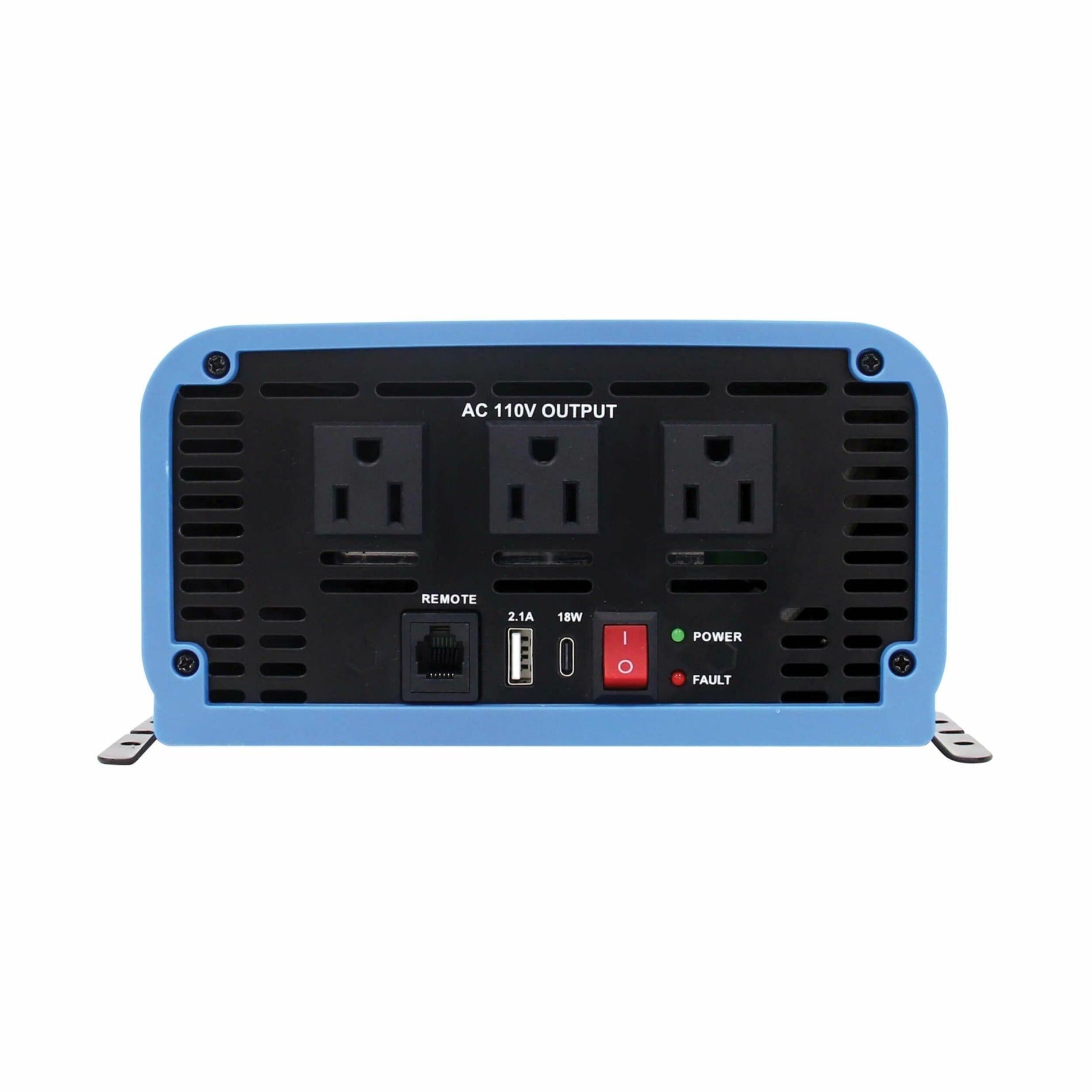 Tripp Lite PINV1500SW-120 Power Inverter 1500W Compact Pure Sine Wave 12V DC Input 110V AC Output  Tripp Lite PINV1500SW-120 Omvormer 1500W Compact Zuivere Sinusgolf 12V Gelijkstroomingang 110V Wisselstroomuitgang