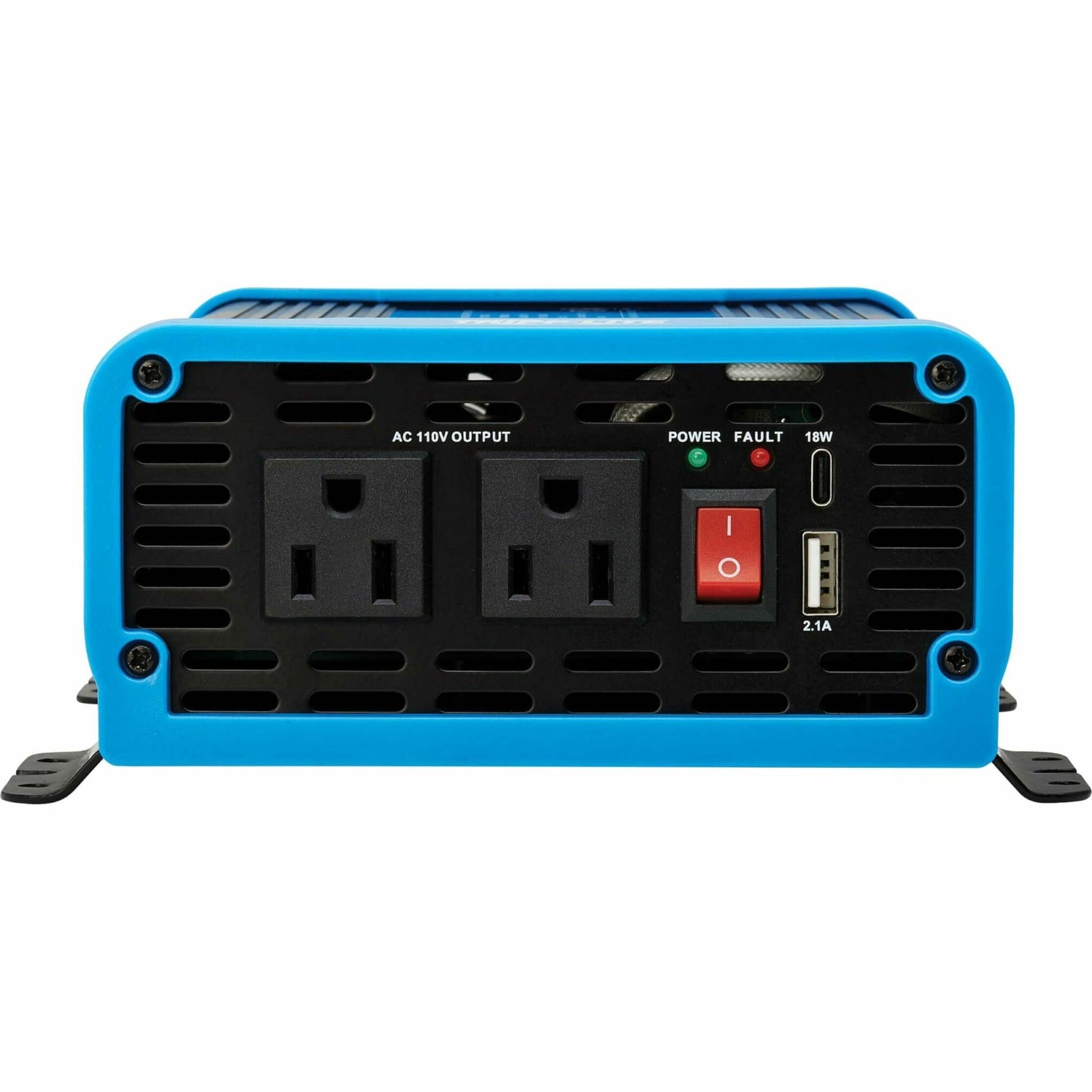 Tripp Lite PINV300SW-120 300W Compact Power Inverter - Pure Sine Wave, 2x 5-15R, USB Charging