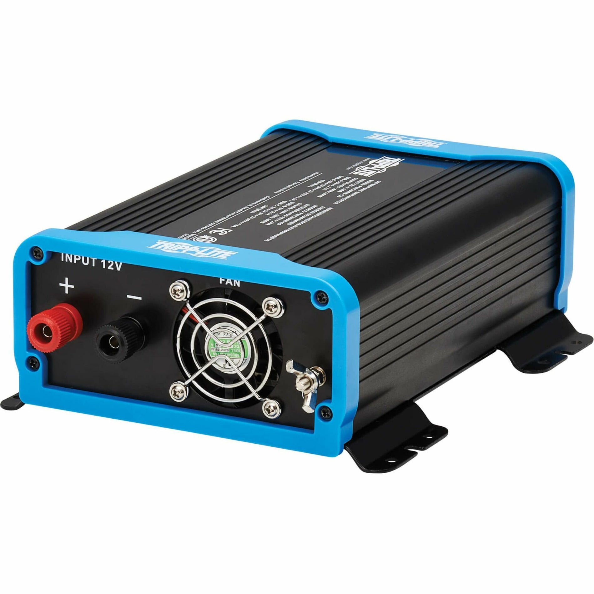 Tripp Lite PINV300SW-120 300W Compact Power Inverter - Pure Sine Wave 2x 5-15R USB Charging  Tripp Lite PINV300SW-120 300W Compacte Stroomomvormer - Zuivere Sinusgolf 2x 5-15R USB Opladen