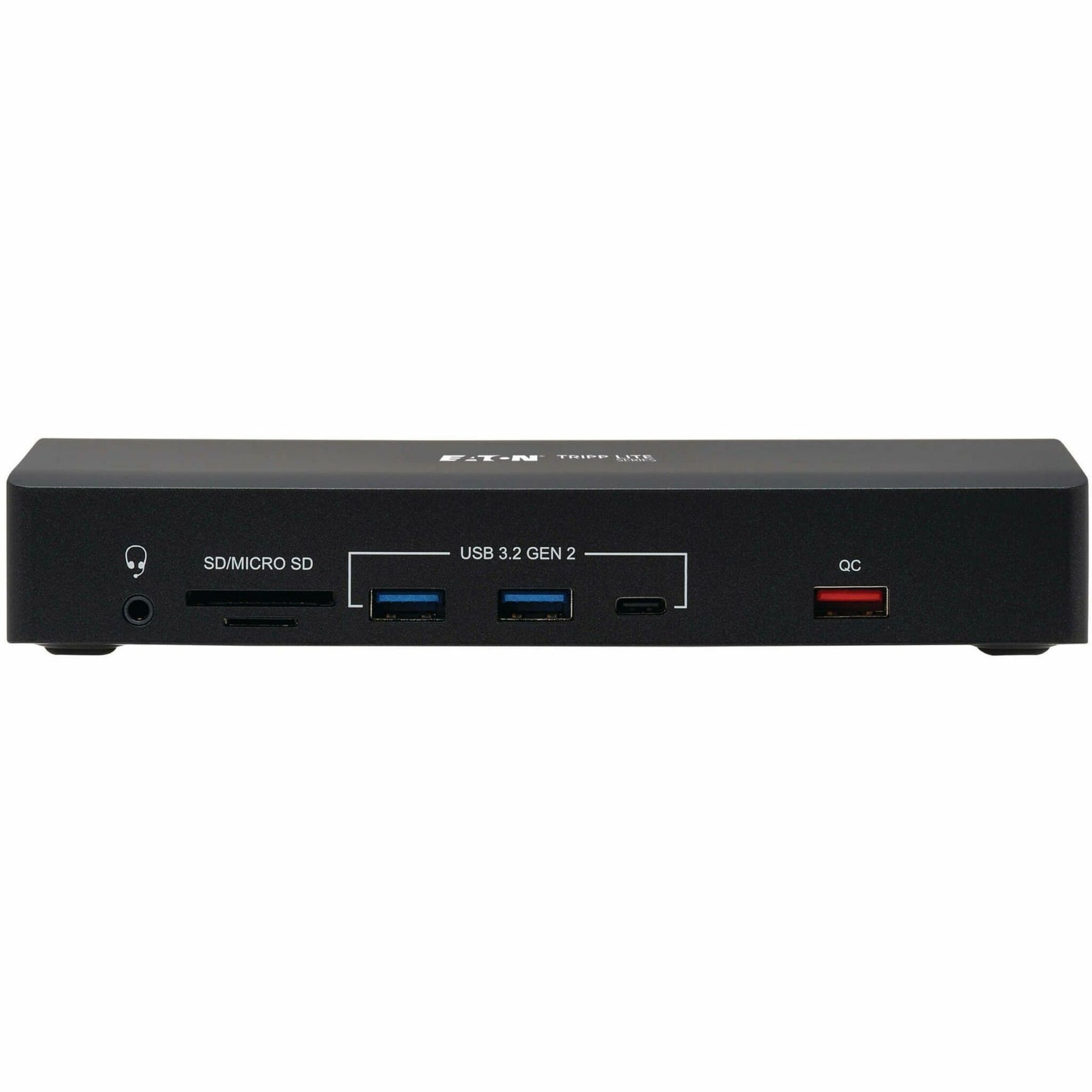 Tripp Lite U442AB-DOCK9 Safe-IT Docking Station USB-C 7 Ports 100W Power Delivery 