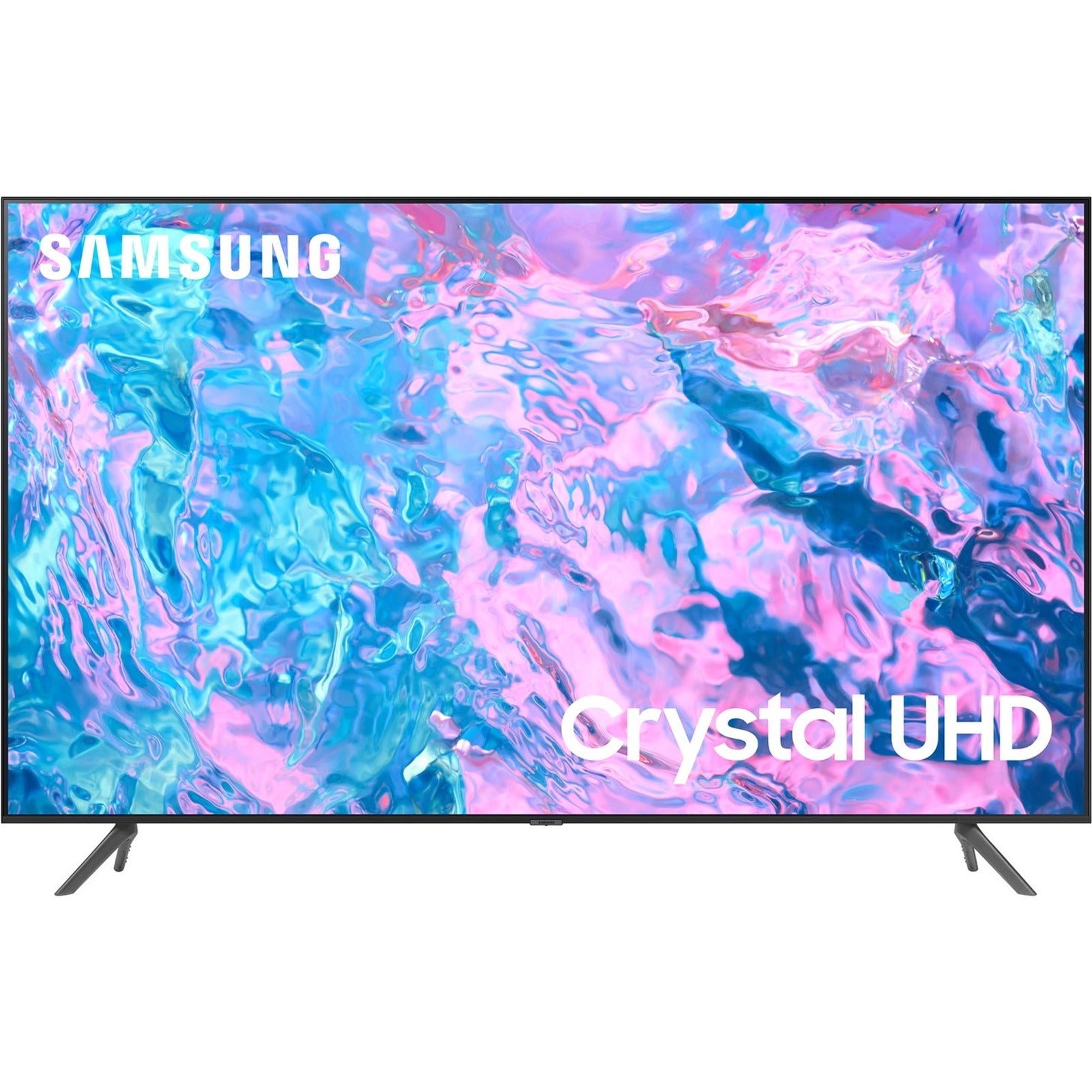 Samsung UN55CU7000FXZA 55" 4K Smart LED TV, SlimLook Design, QLED Motion Xcelerator