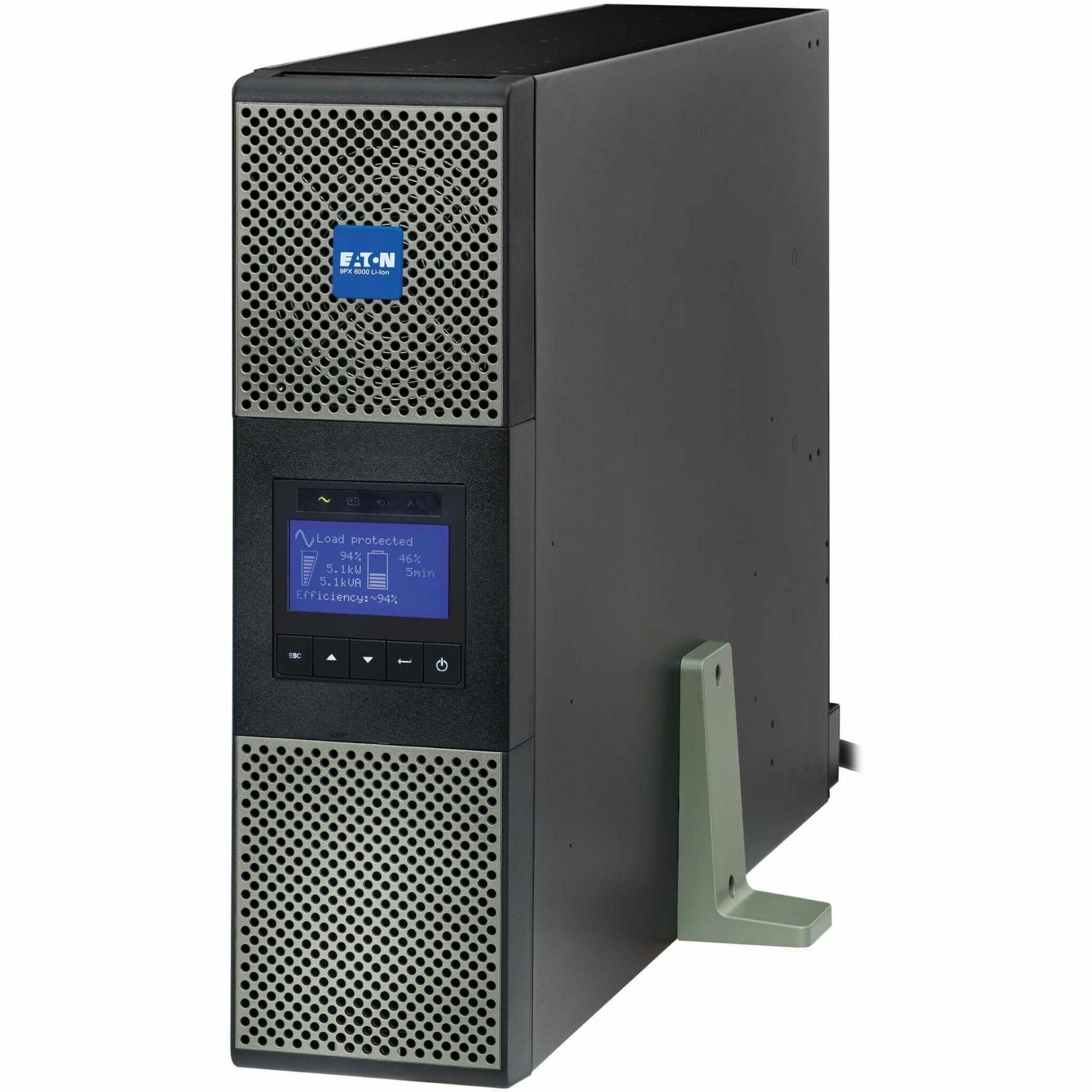 Eaton 9PX6K-L 9PX 6000VA SAI en Rack/Torre Garantía de 5 Años Onda Sinusoidal Pura Batería de Ion Litio